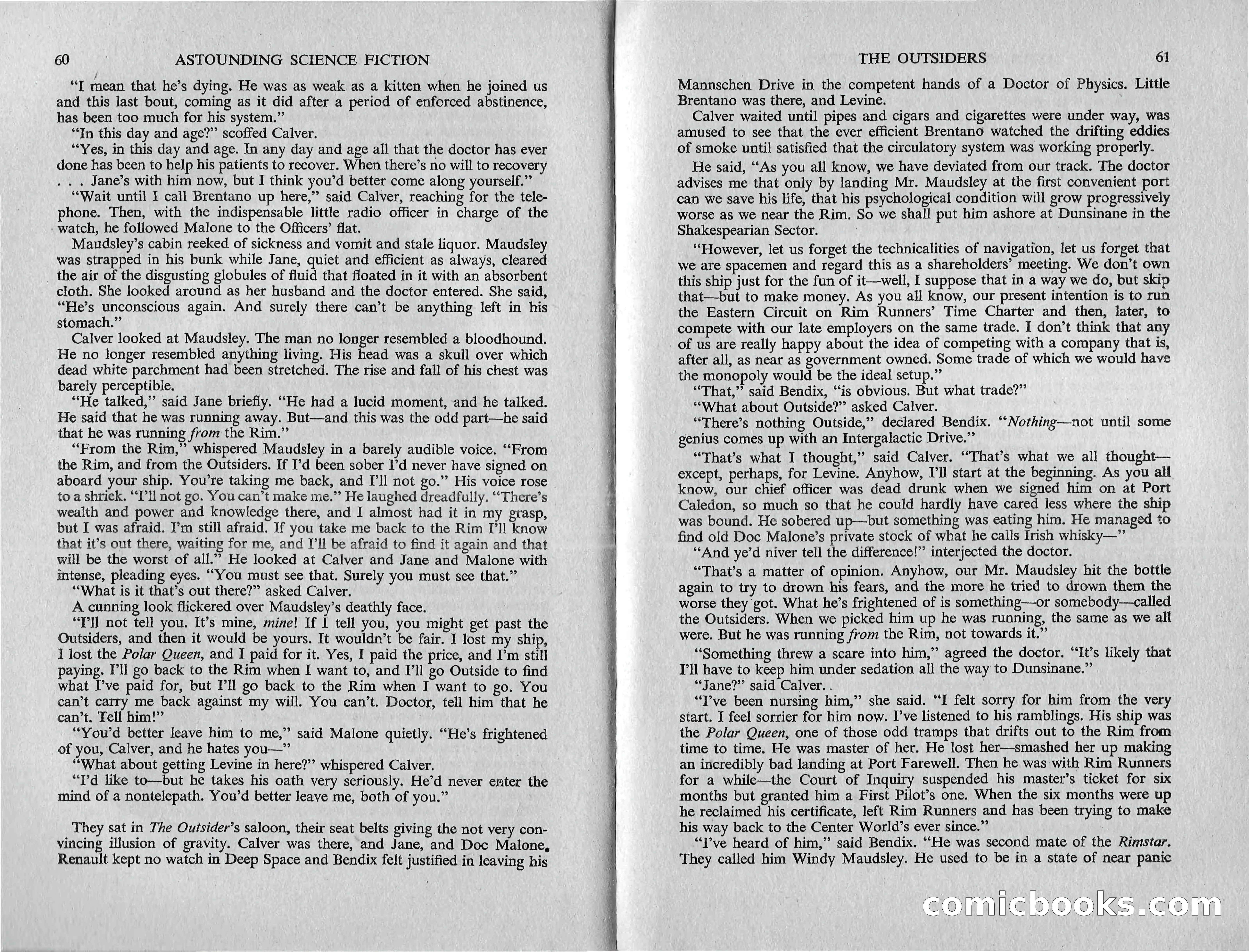 Astounding Science Fiction (British Edition) — page 32 of 67