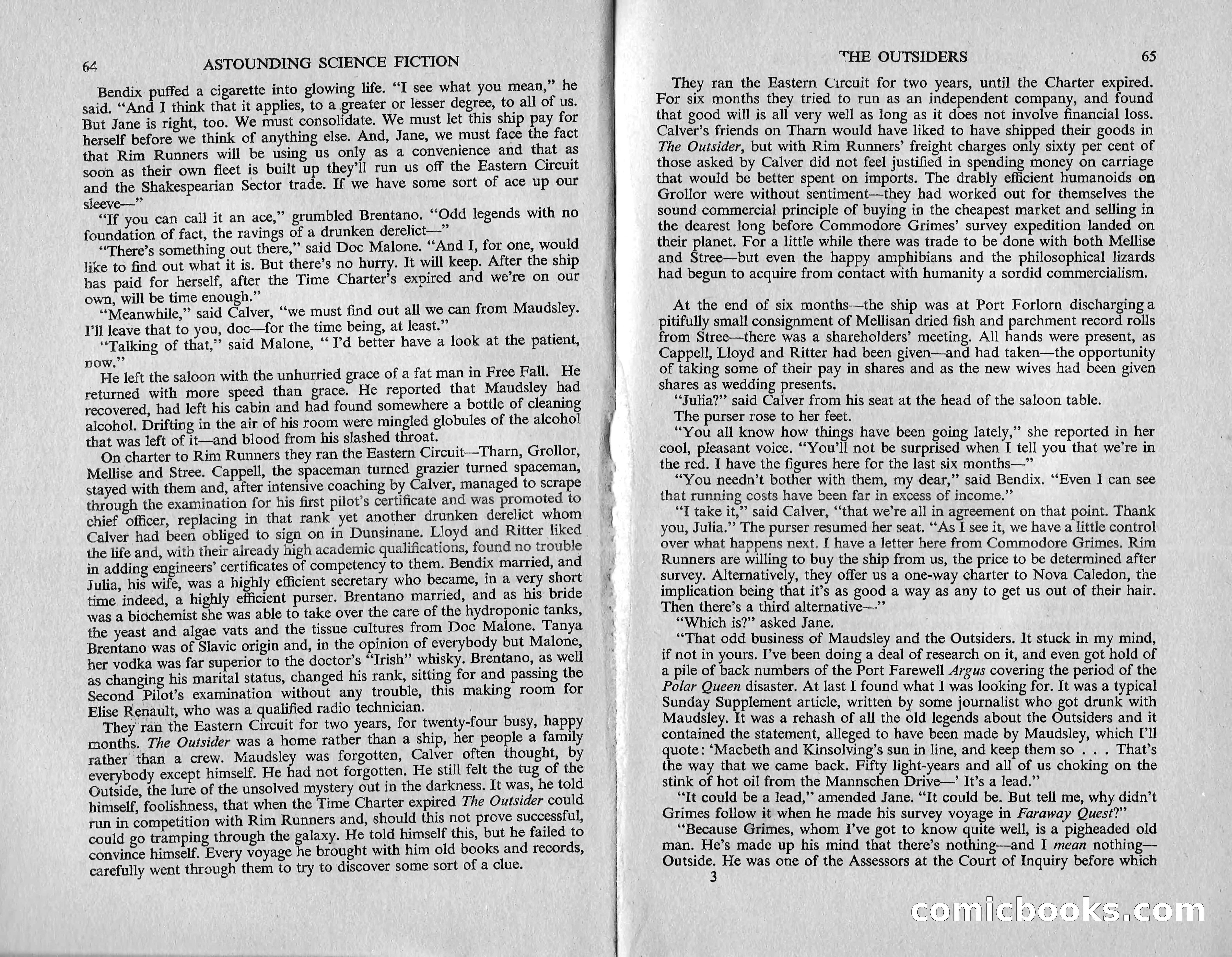 Astounding Science Fiction (British Edition) — page 34 of 67