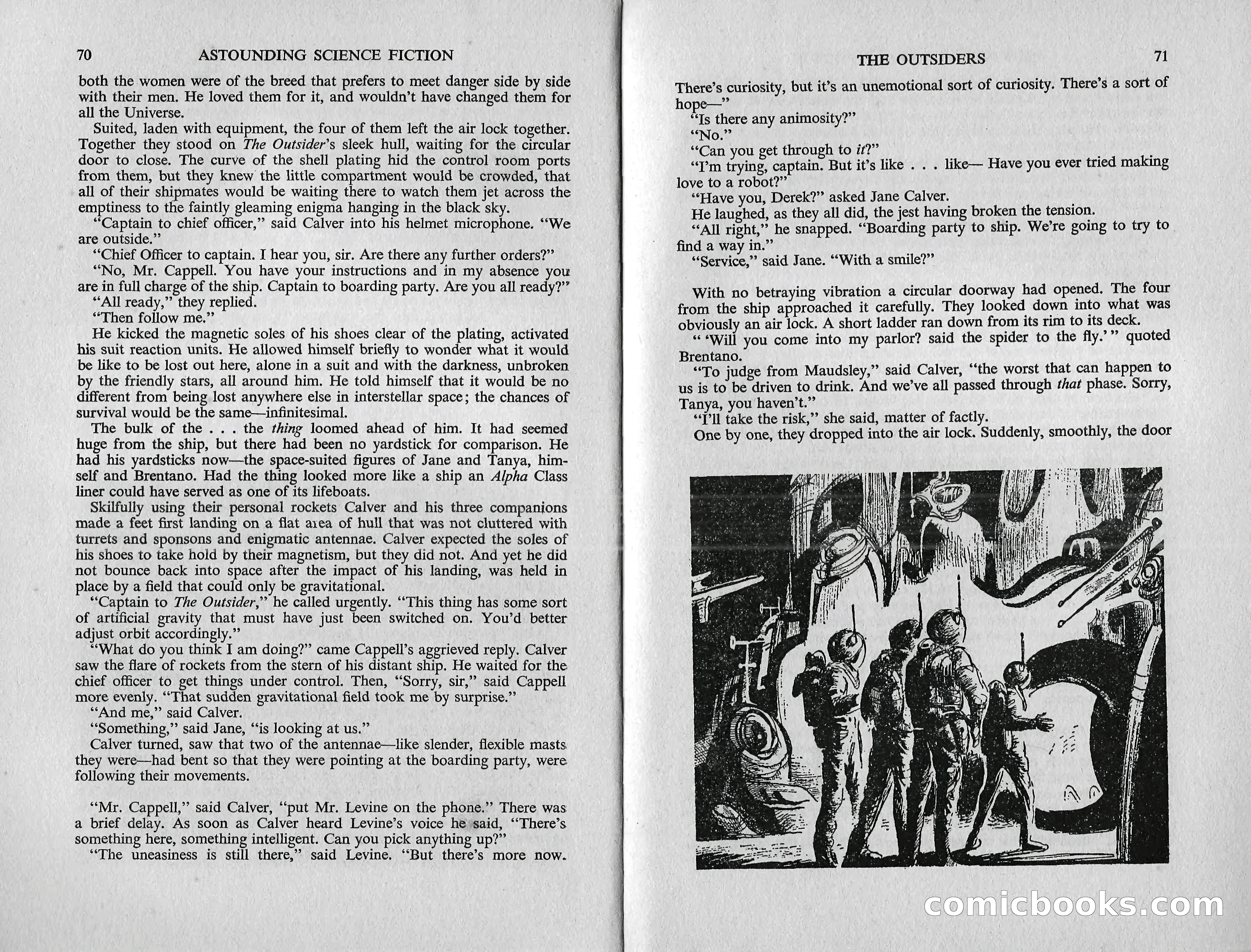 Astounding Science Fiction (British Edition) — page 37 of 67