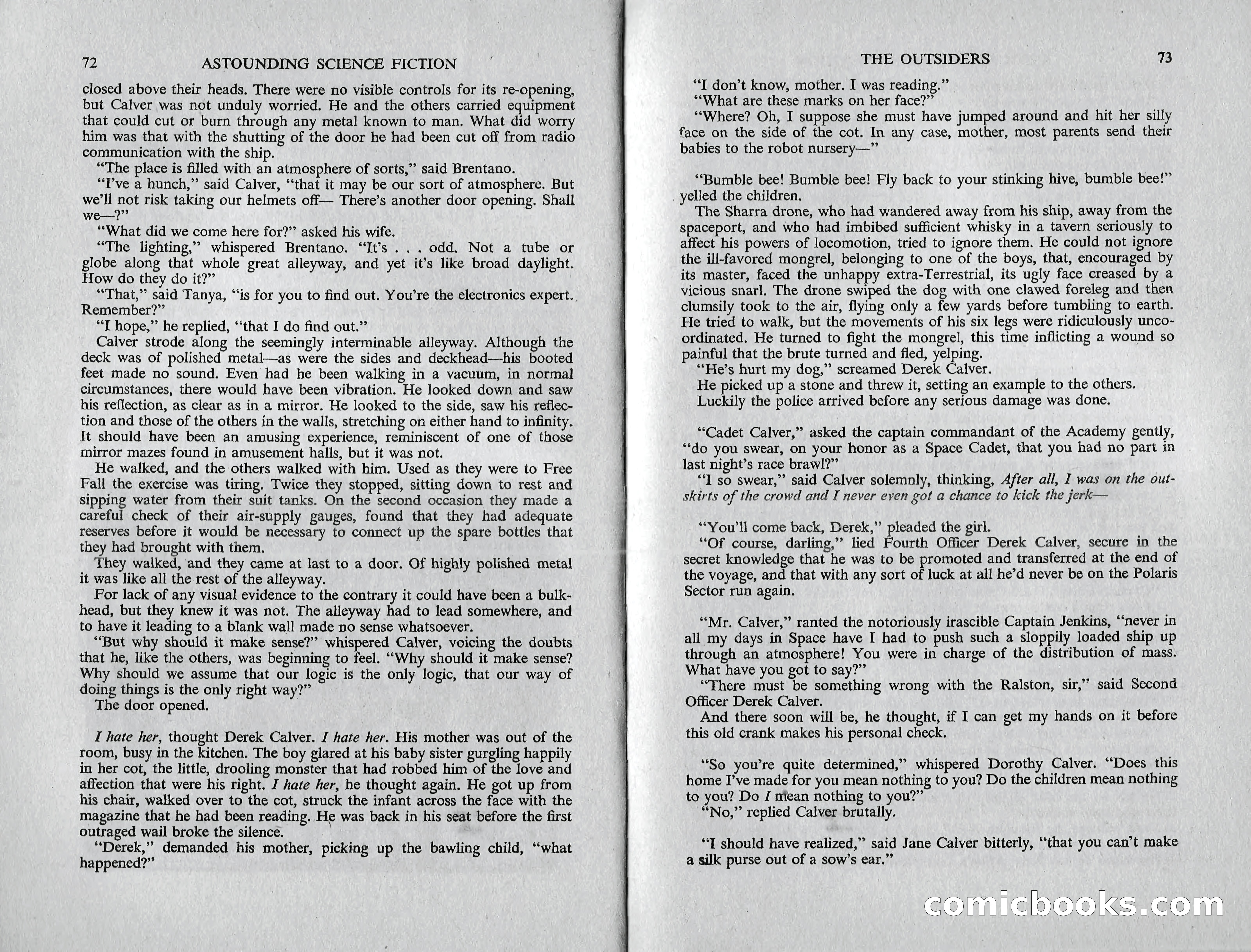 Astounding Science Fiction (British Edition) — page 38 of 67