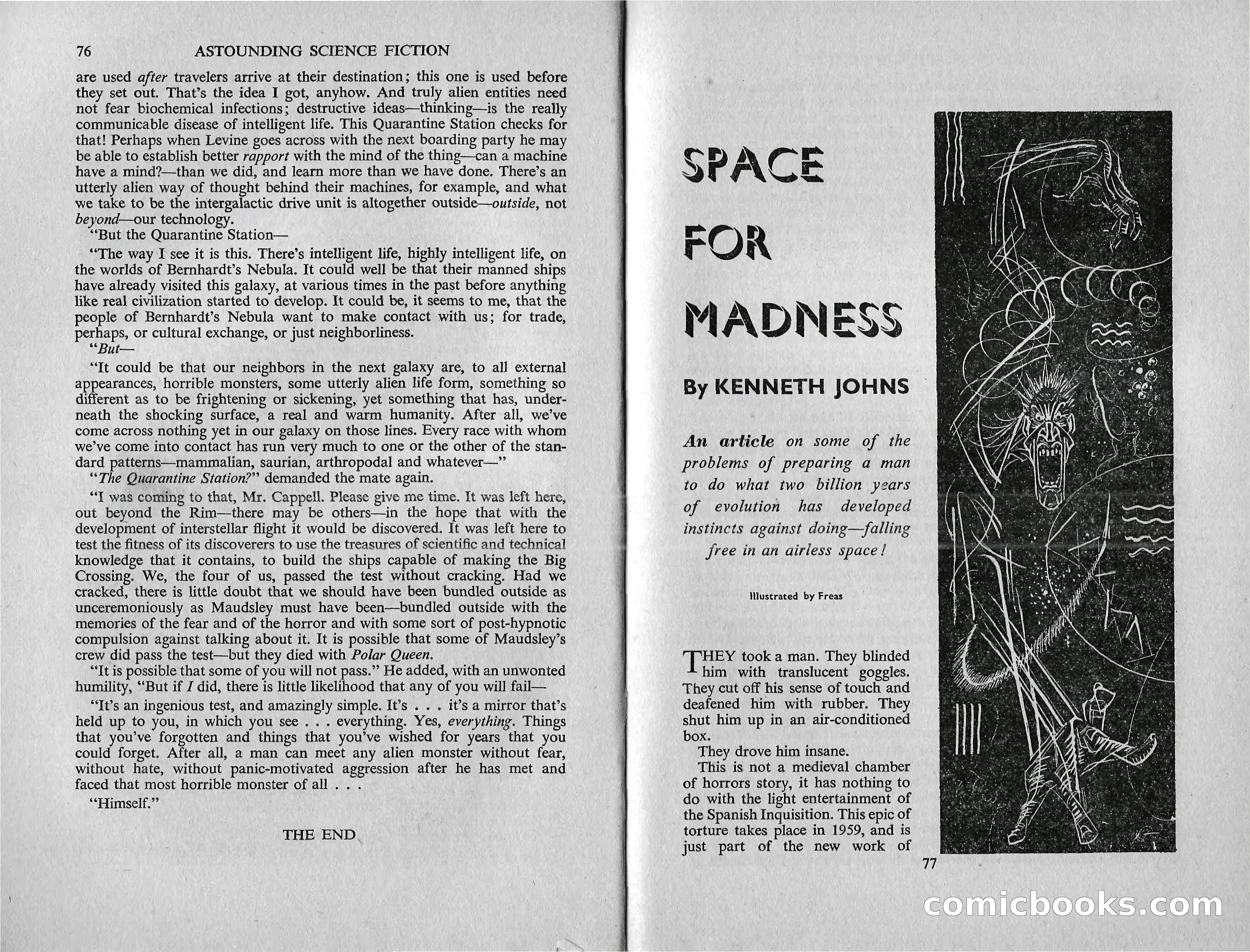 Astounding Science Fiction (British Edition) — page 40 of 67