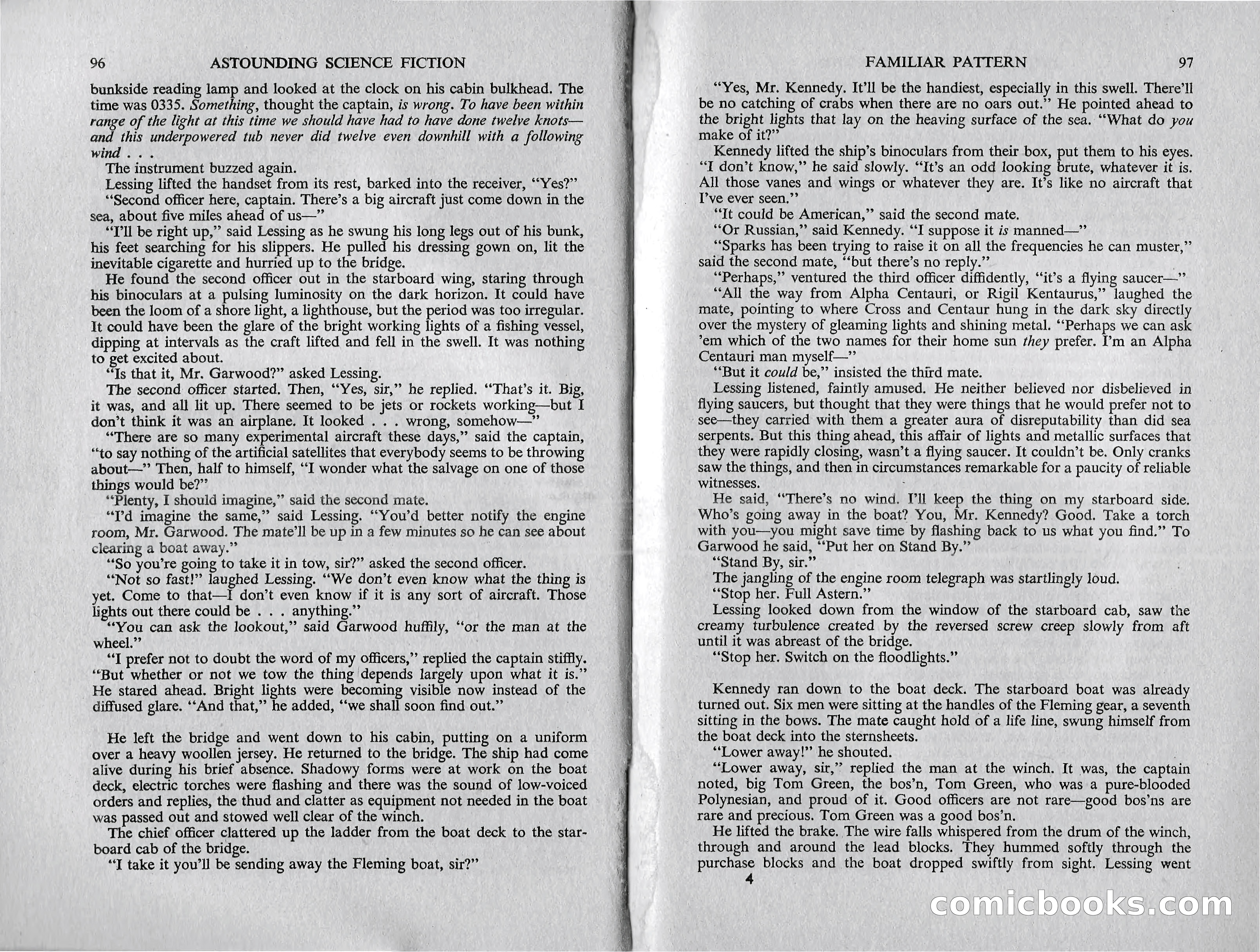 Astounding Science Fiction (British Edition) — page 50 of 67
