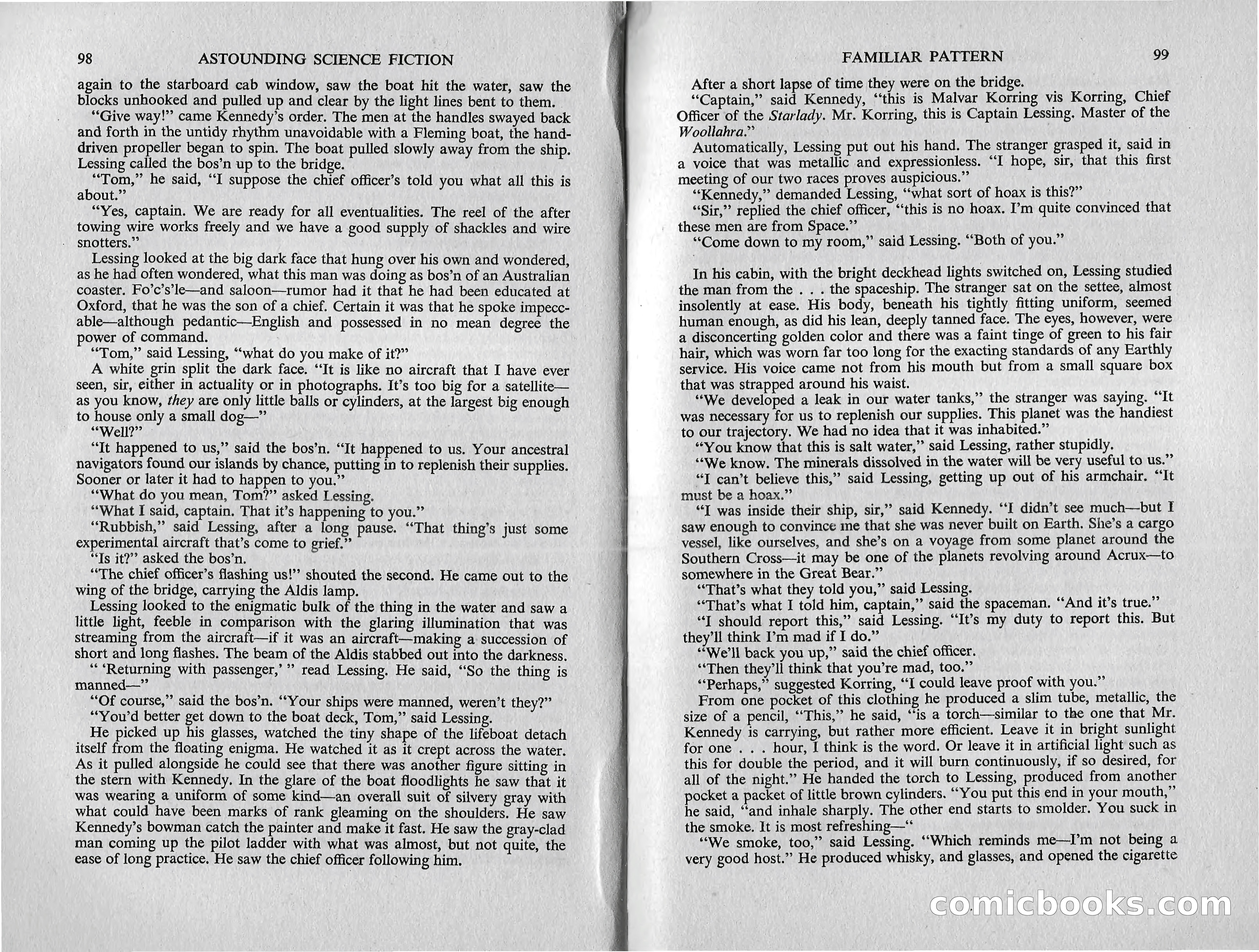 Astounding Science Fiction (British Edition) — page 51 of 67