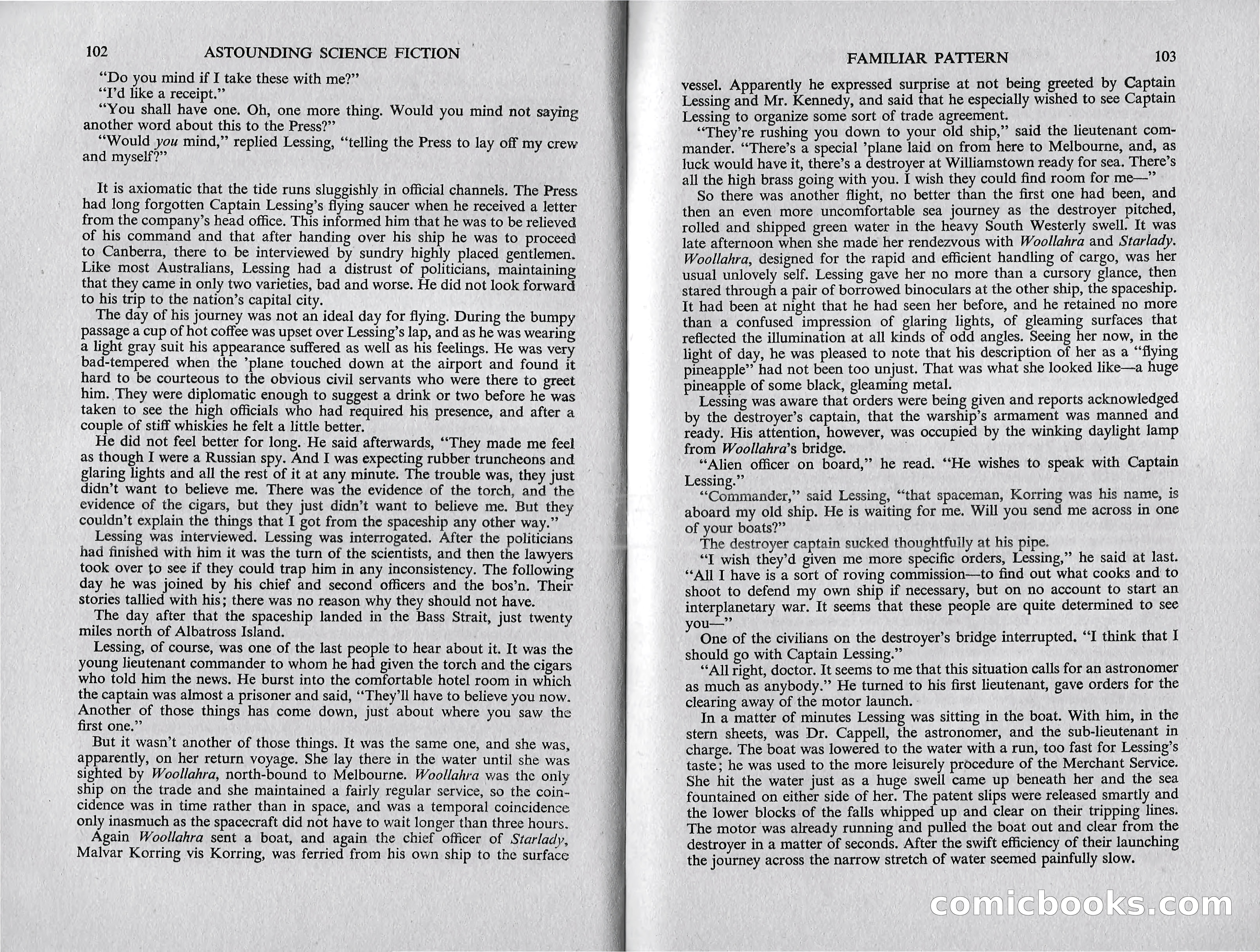 Astounding Science Fiction (British Edition) — page 53 of 67