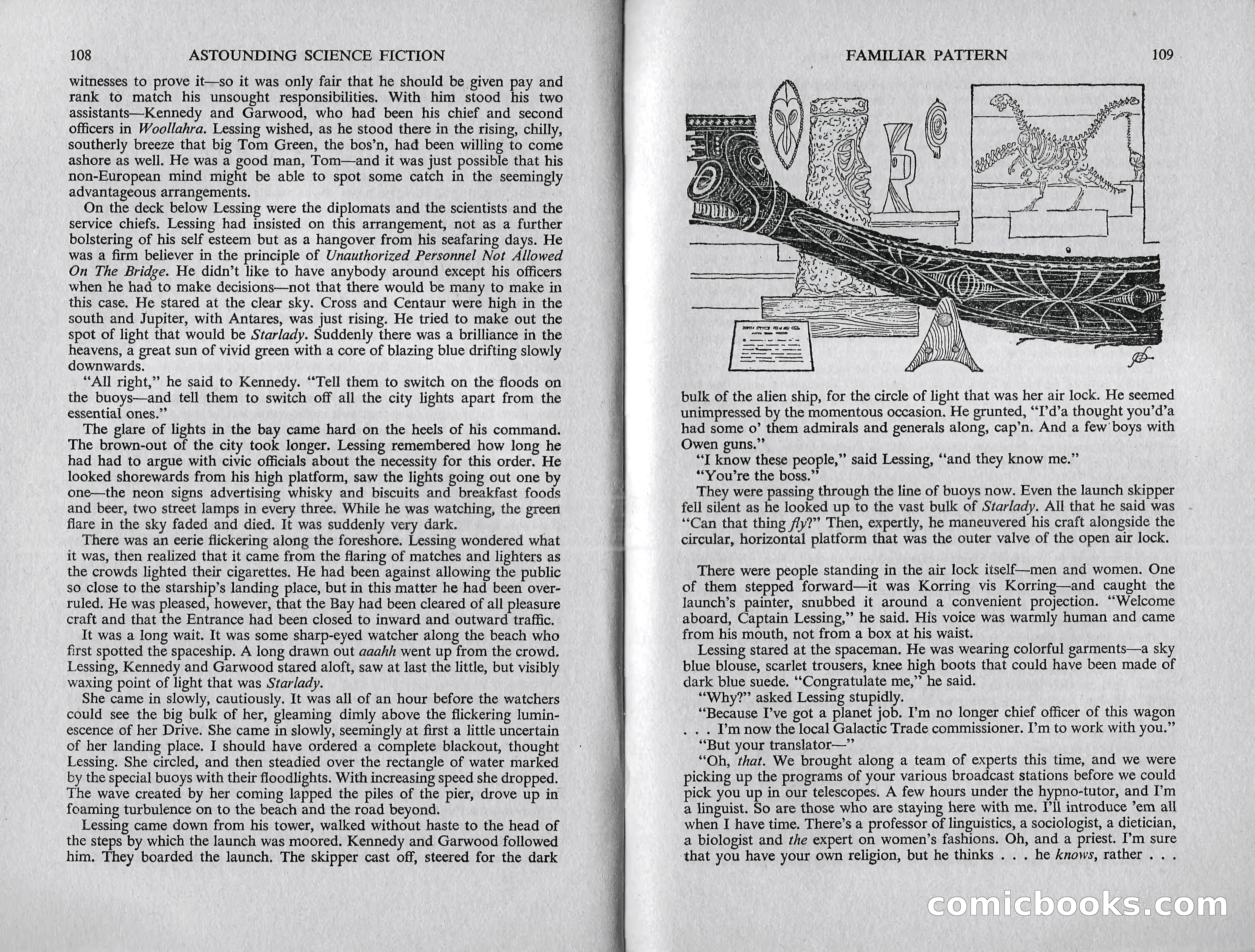 Astounding Science Fiction (British Edition) — page 56 of 67
