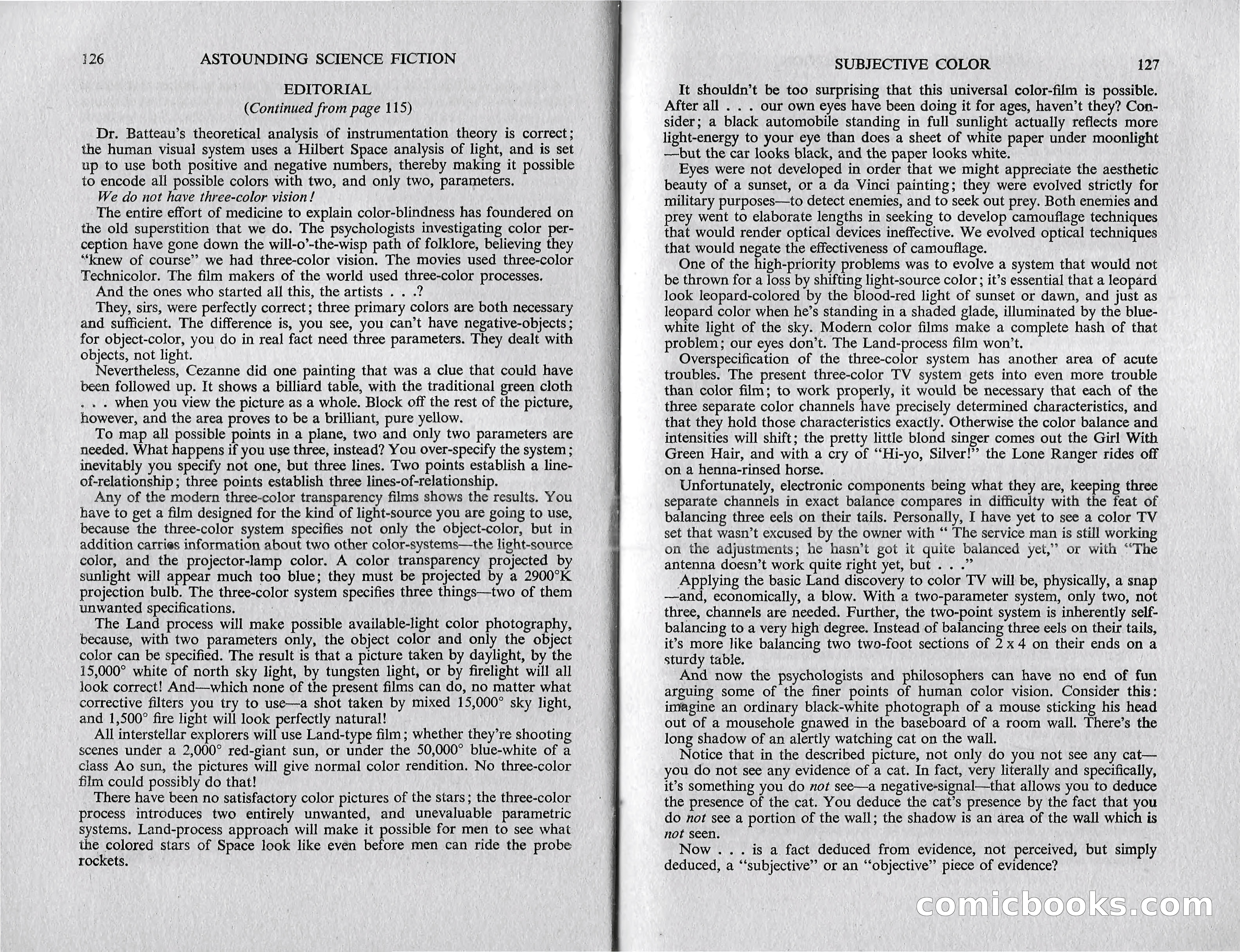 Astounding Science Fiction (British Edition) — page 65 of 67