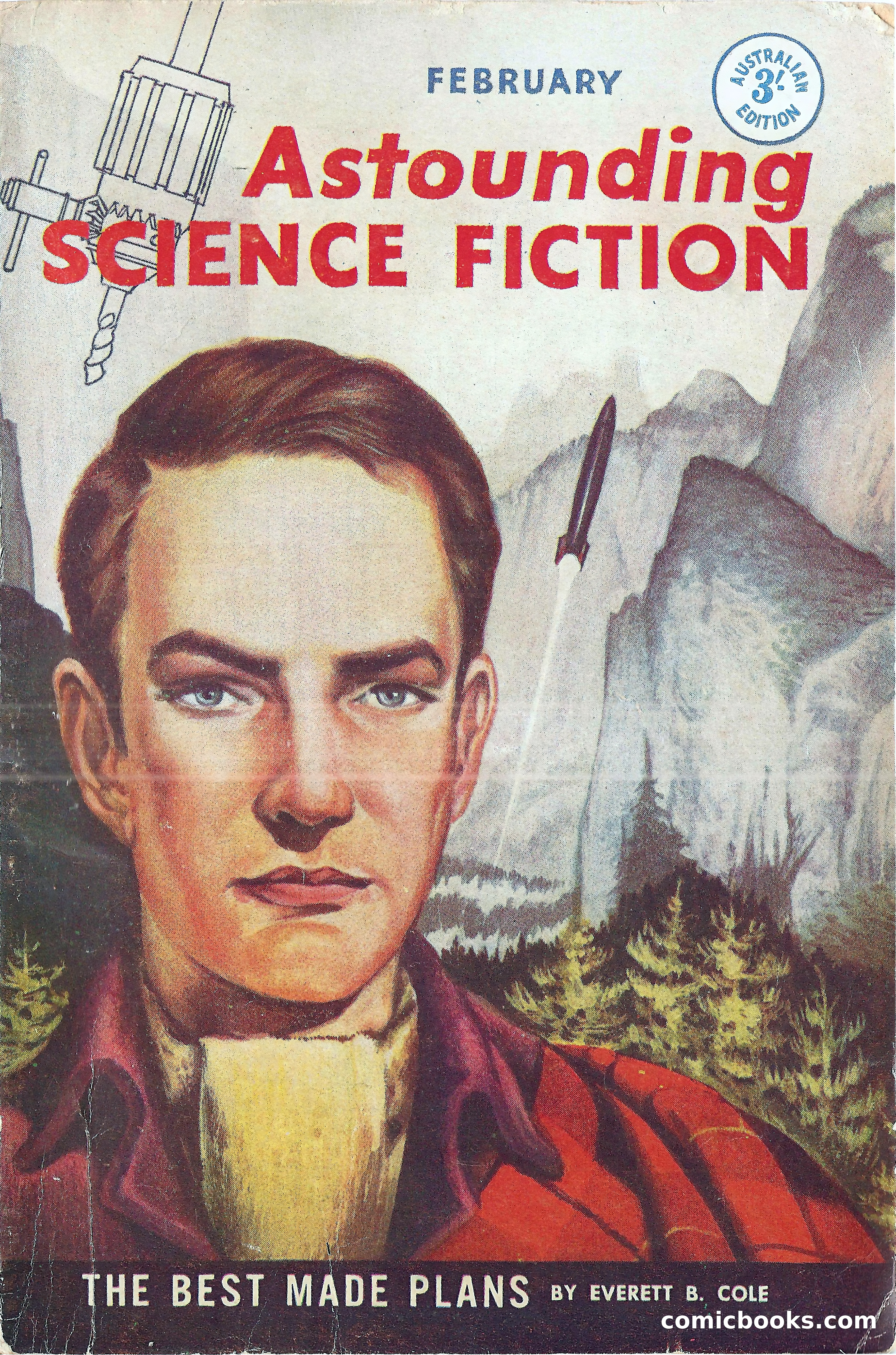 Astounding Science Fiction, February 1960 (British Edition) — page 1 of 67