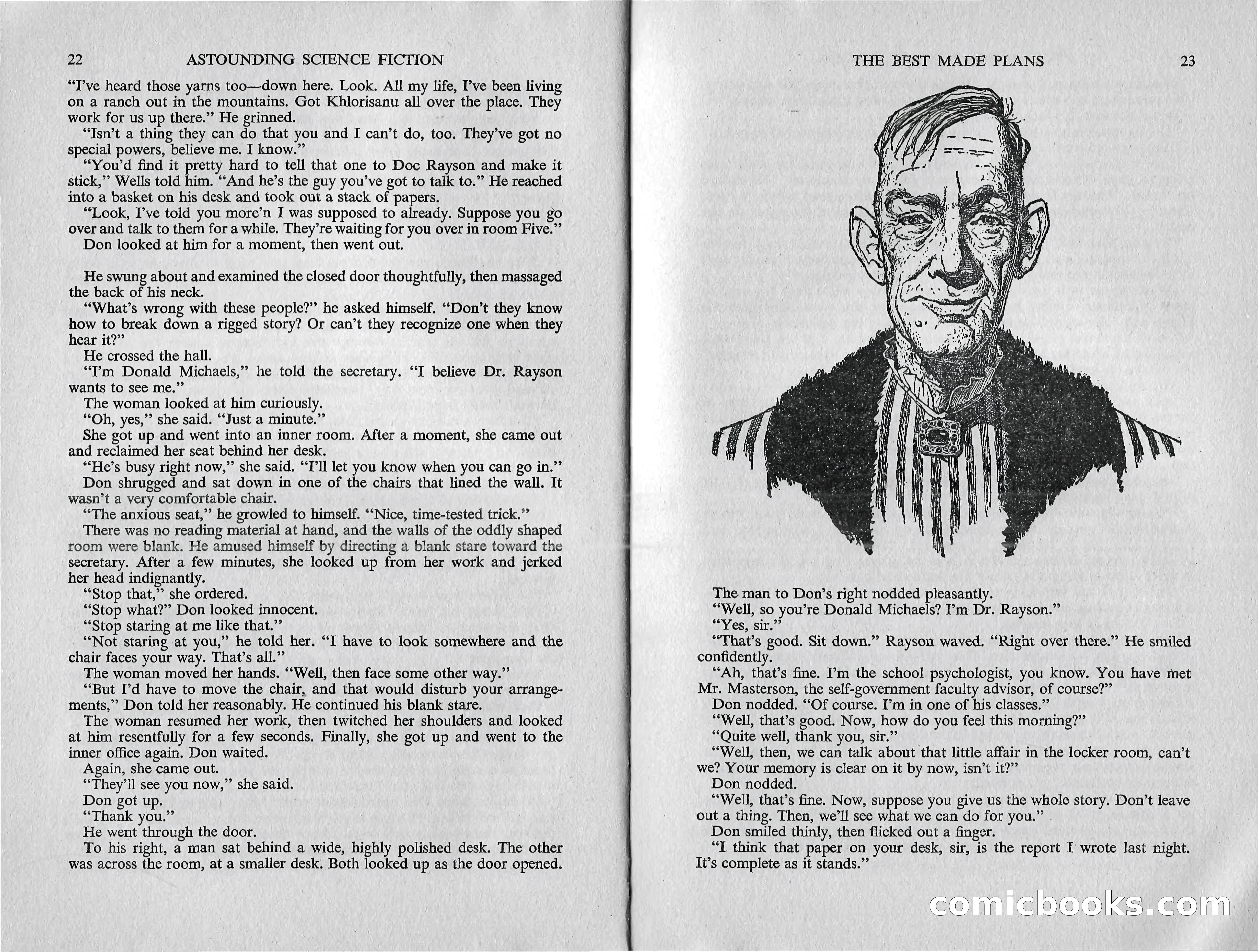 Astounding Science Fiction, February 1960 (British Edition) — page 13 of 67