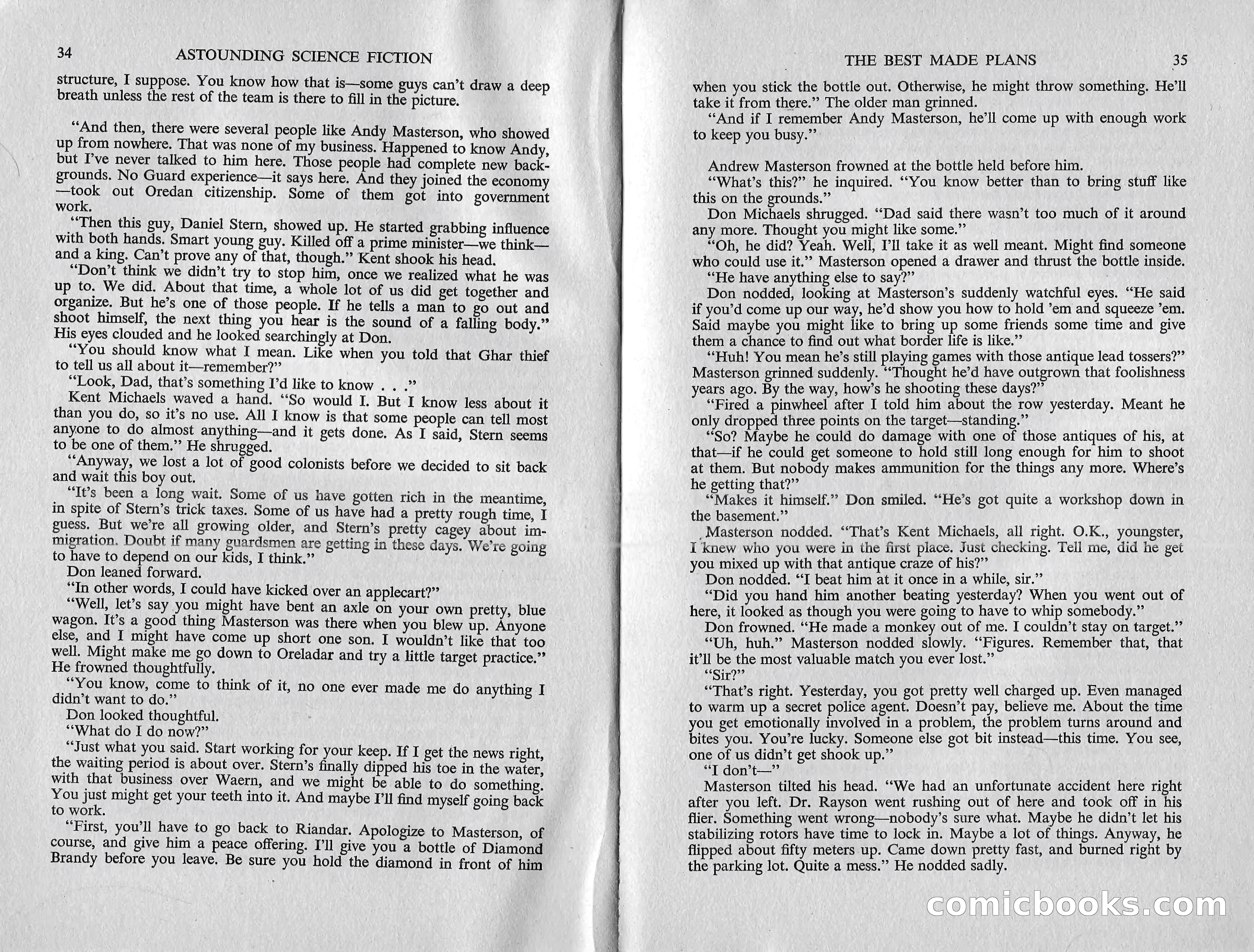 Astounding Science Fiction, February 1960 (British Edition) — page 19 of 67