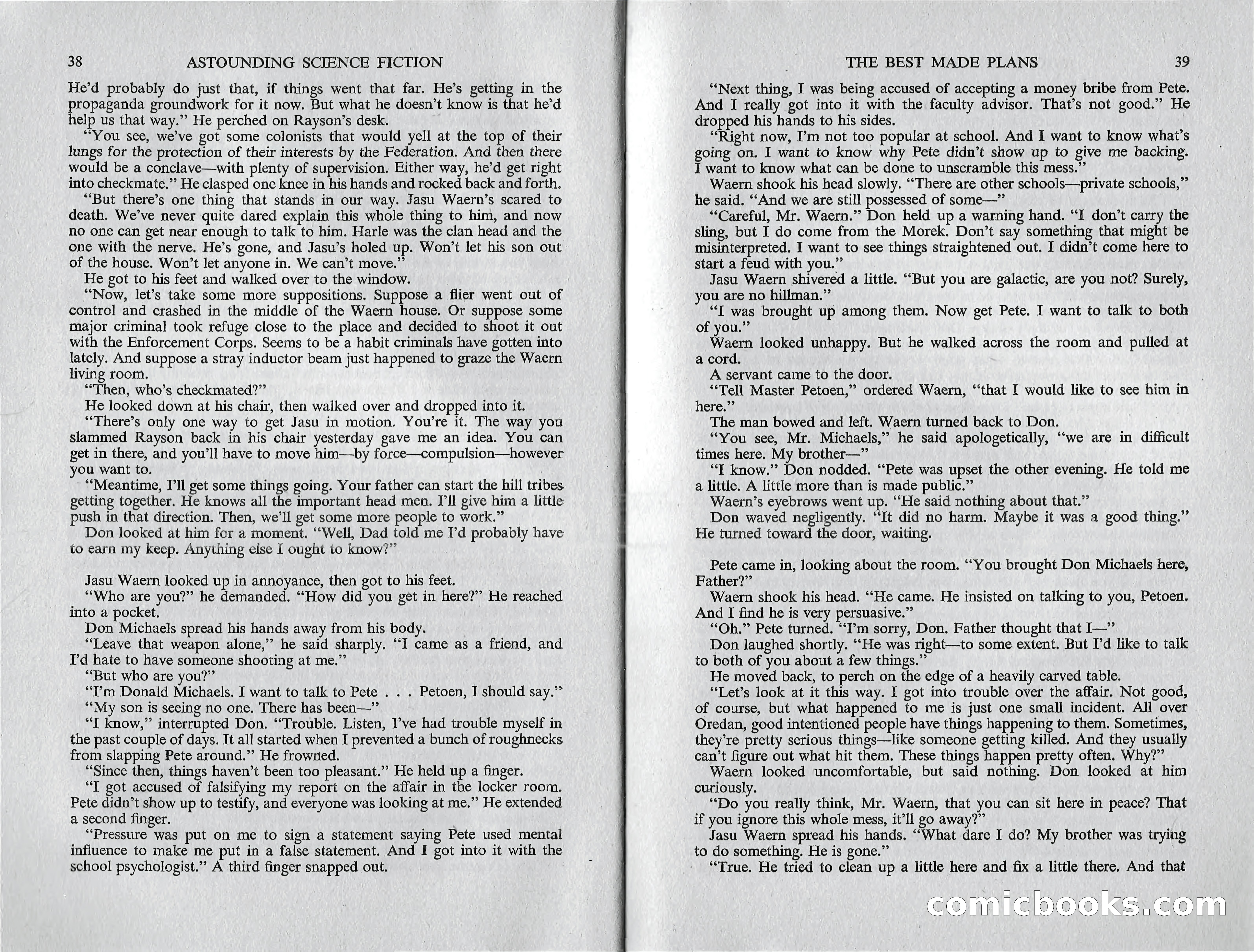 Astounding Science Fiction, February 1960 (British Edition) — page 21 of 67