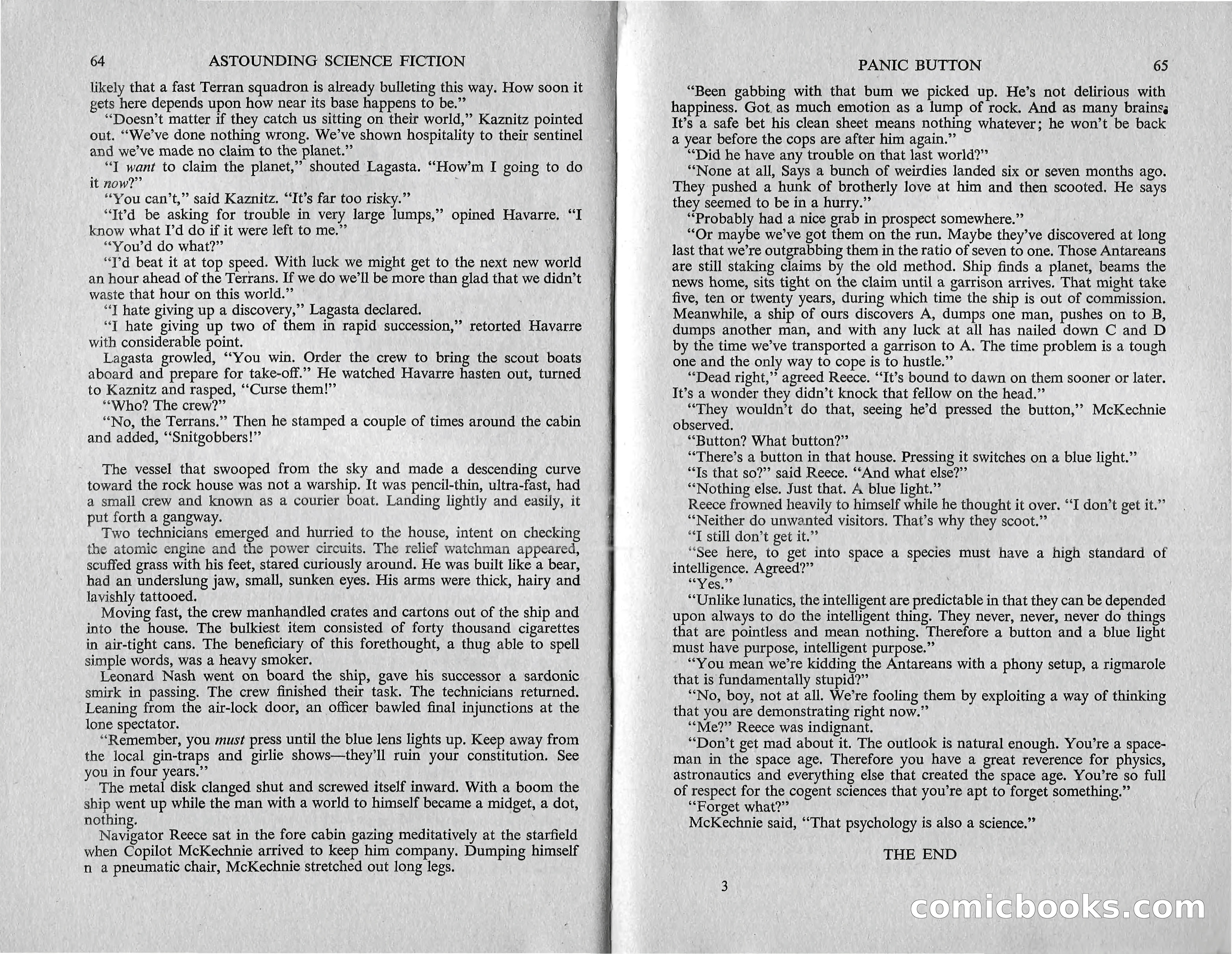 Astounding Science Fiction, February 1960 (British Edition) — page 34 of 67