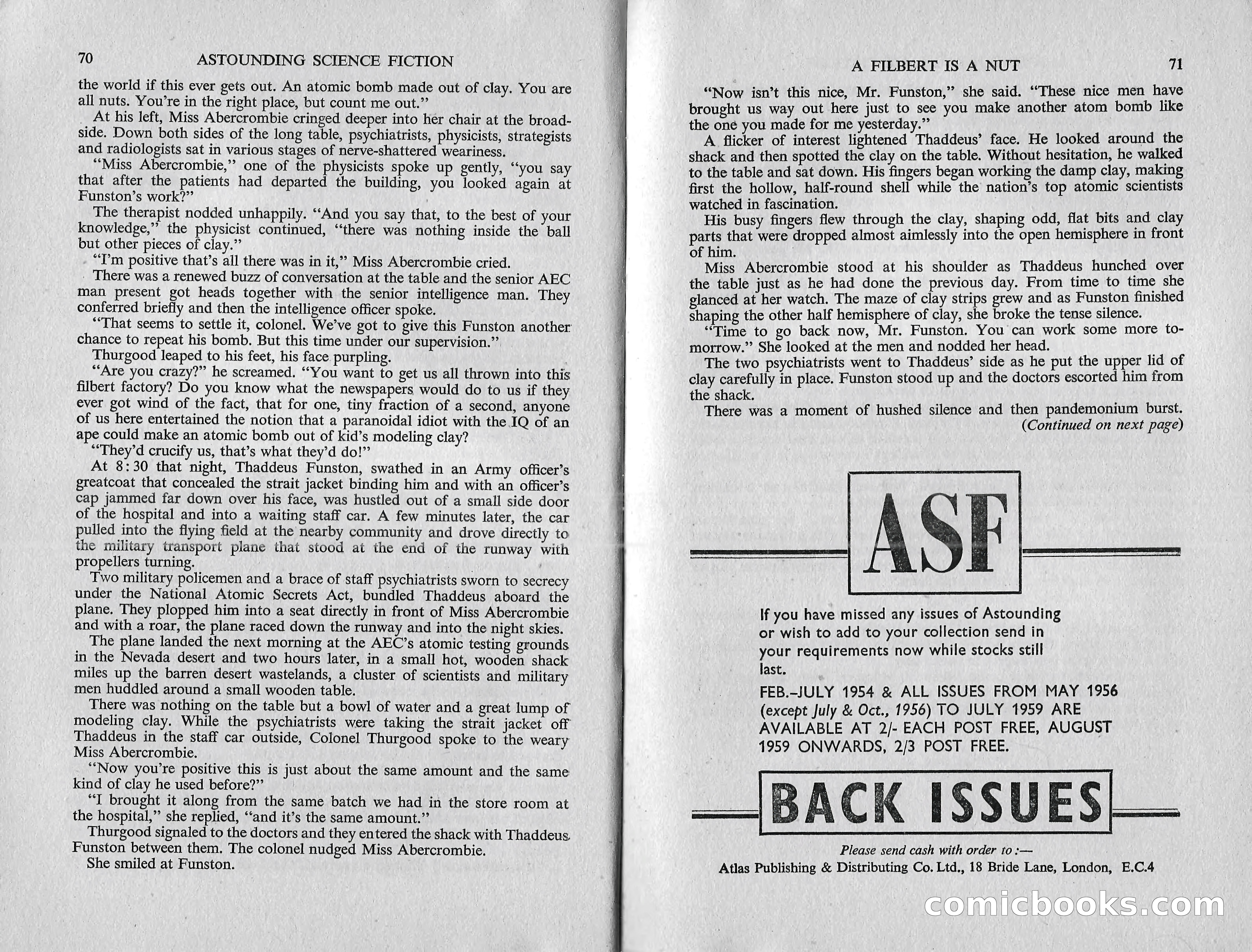 Astounding Science Fiction, February 1960 (British Edition) — page 37 of 67
