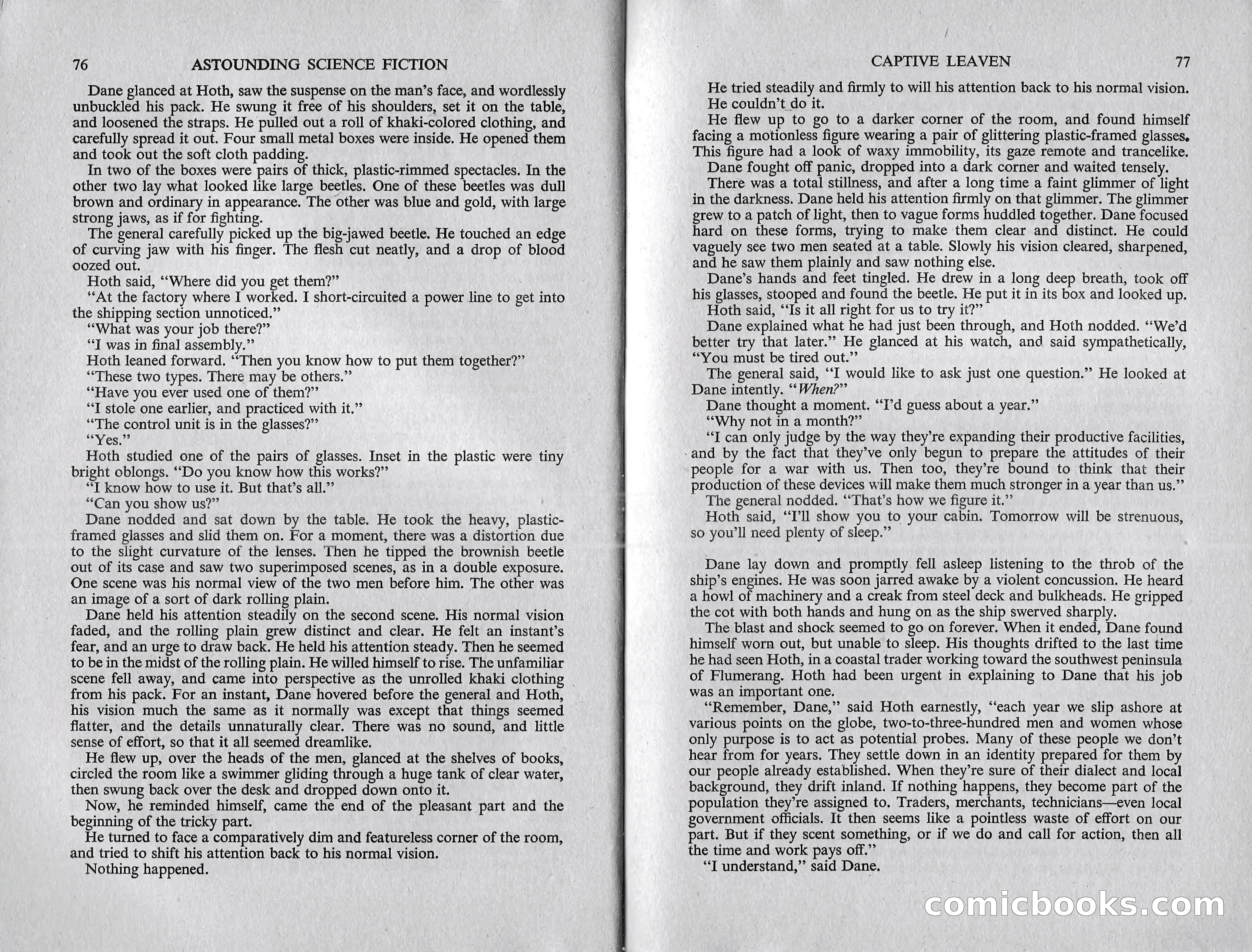 Astounding Science Fiction, February 1960 (British Edition) — page 40 of 67