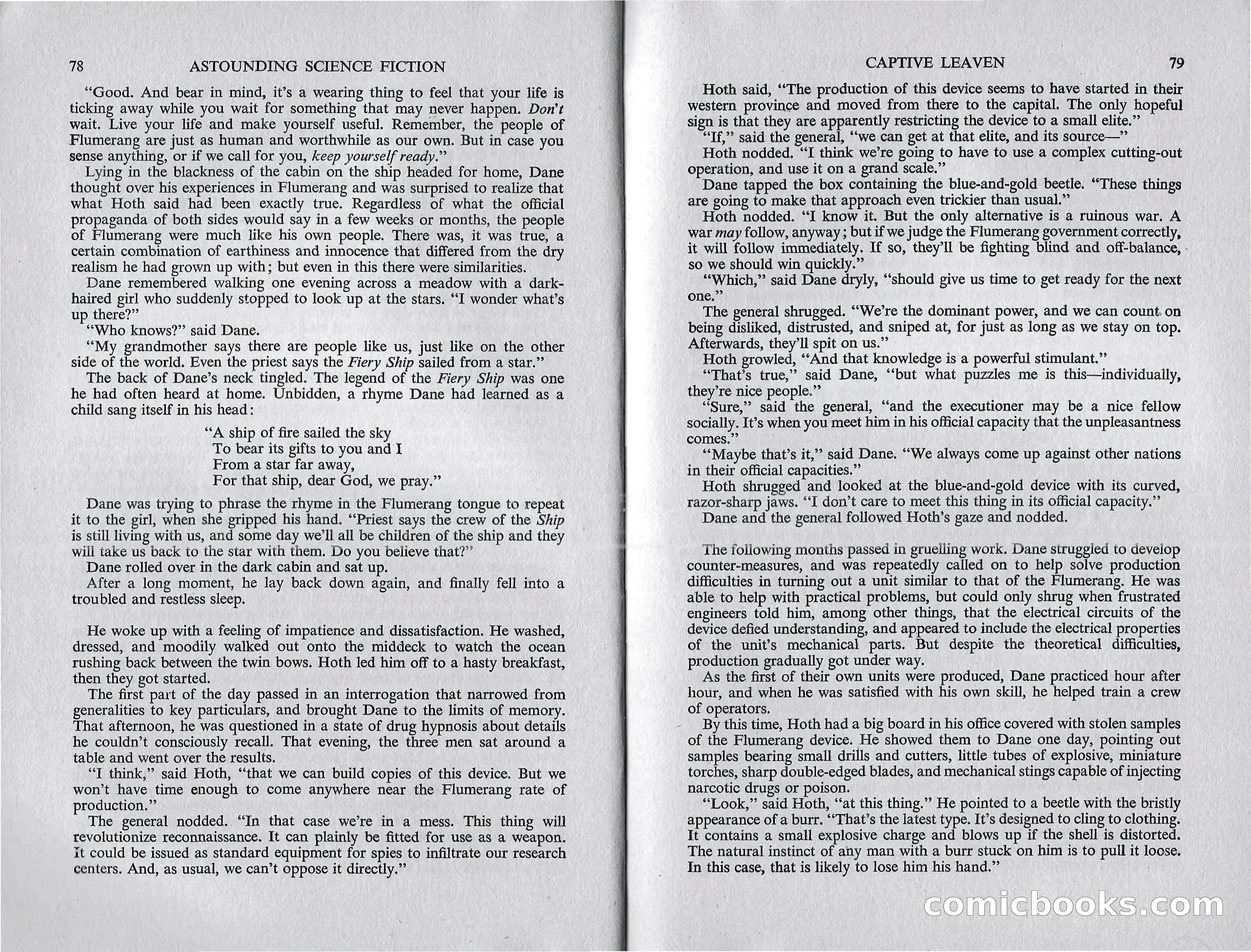 Astounding Science Fiction, February 1960 (British Edition) — page 41 of 67