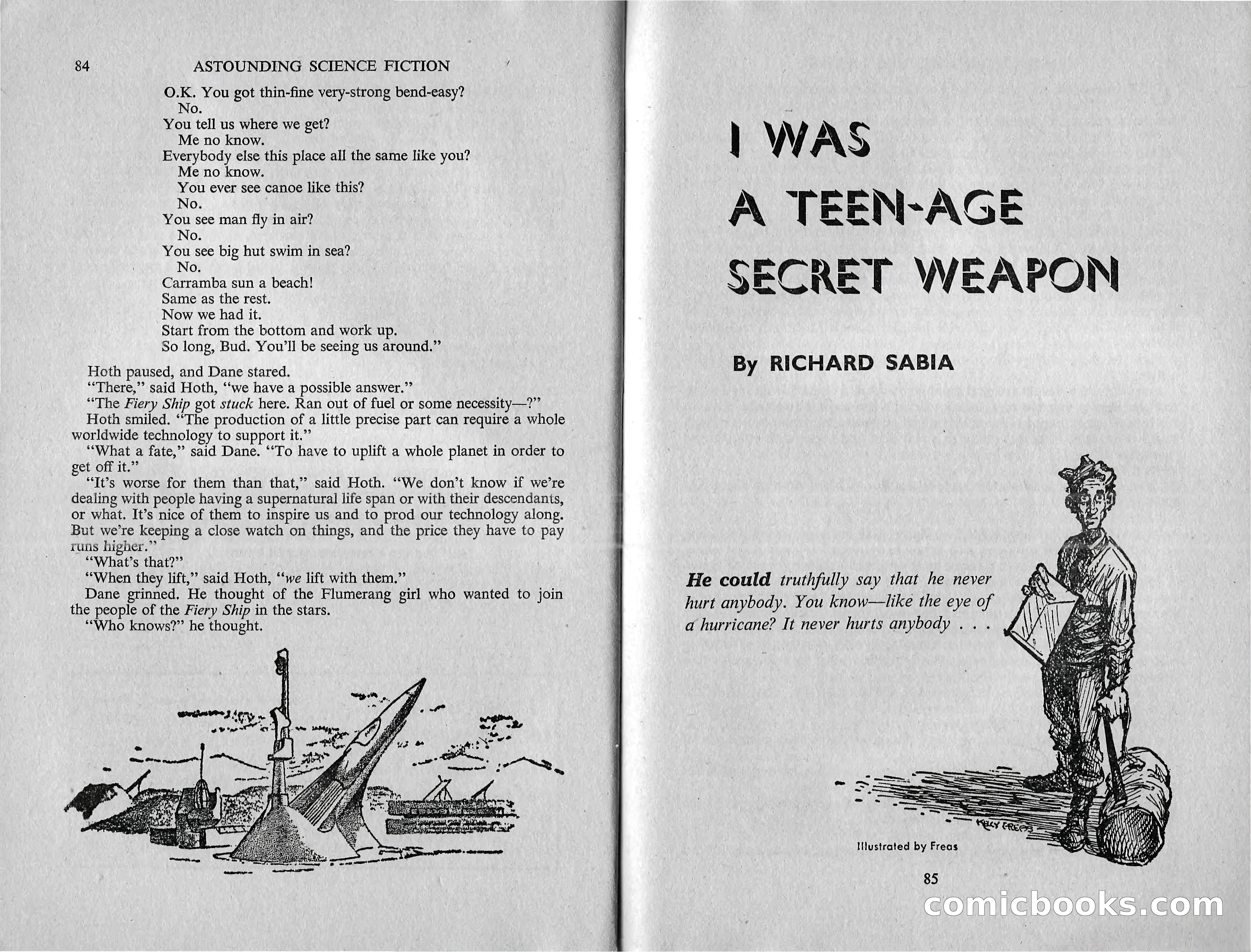Astounding Science Fiction, February 1960 (British Edition) — page 44 of 67