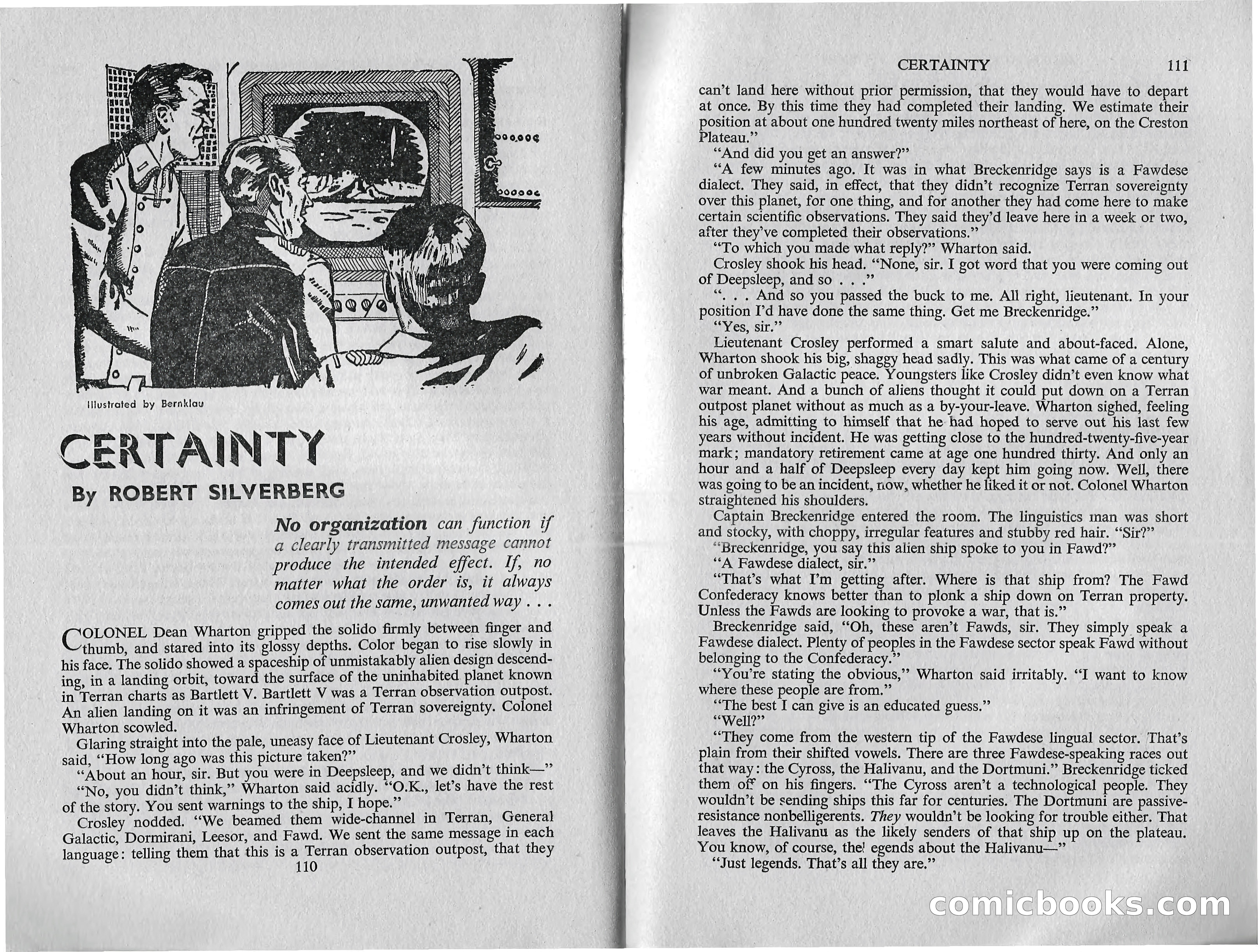Astounding Science Fiction, February 1960 (British Edition) — page 57 of 67