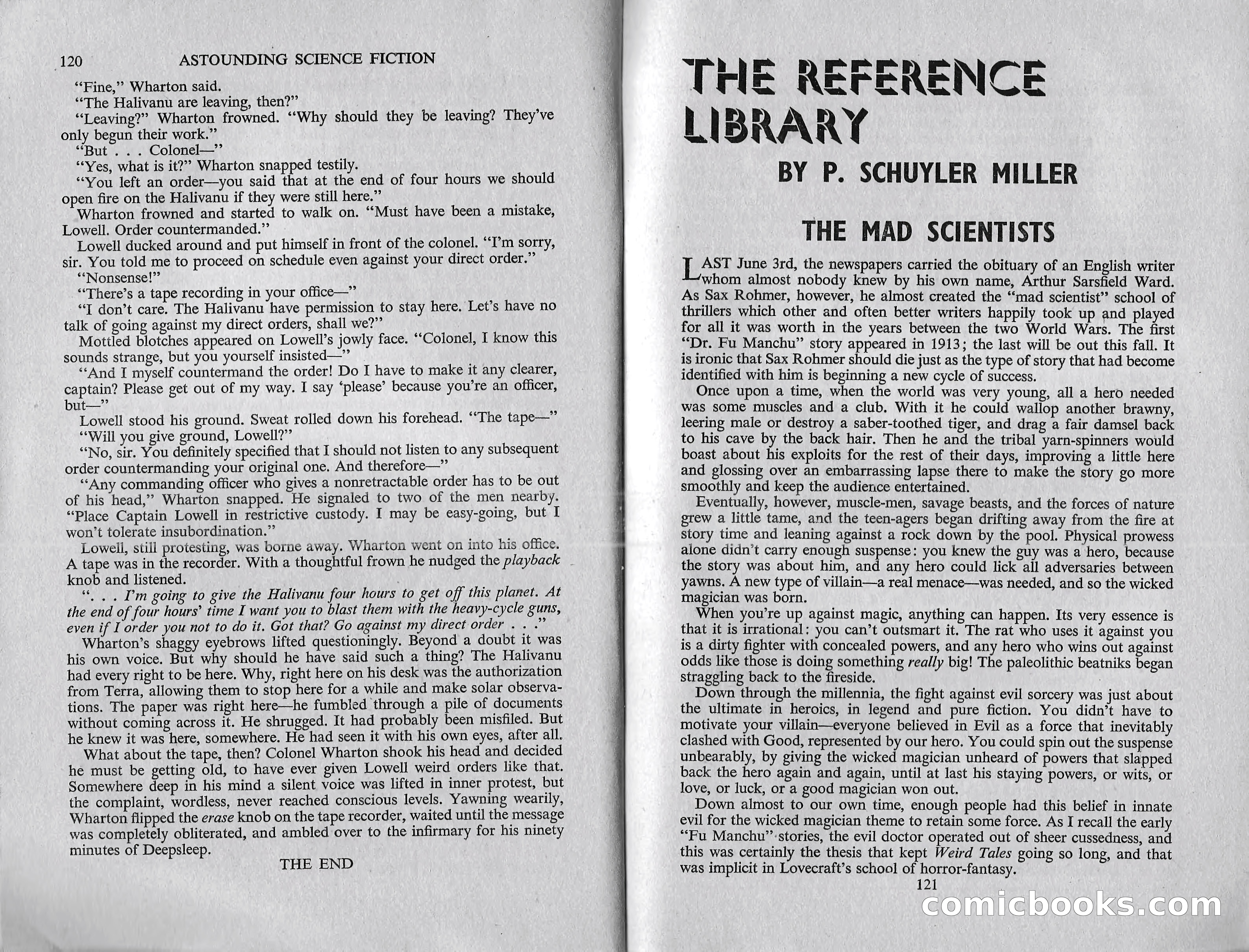 Astounding Science Fiction, February 1960 (British Edition) — page 62 of 67