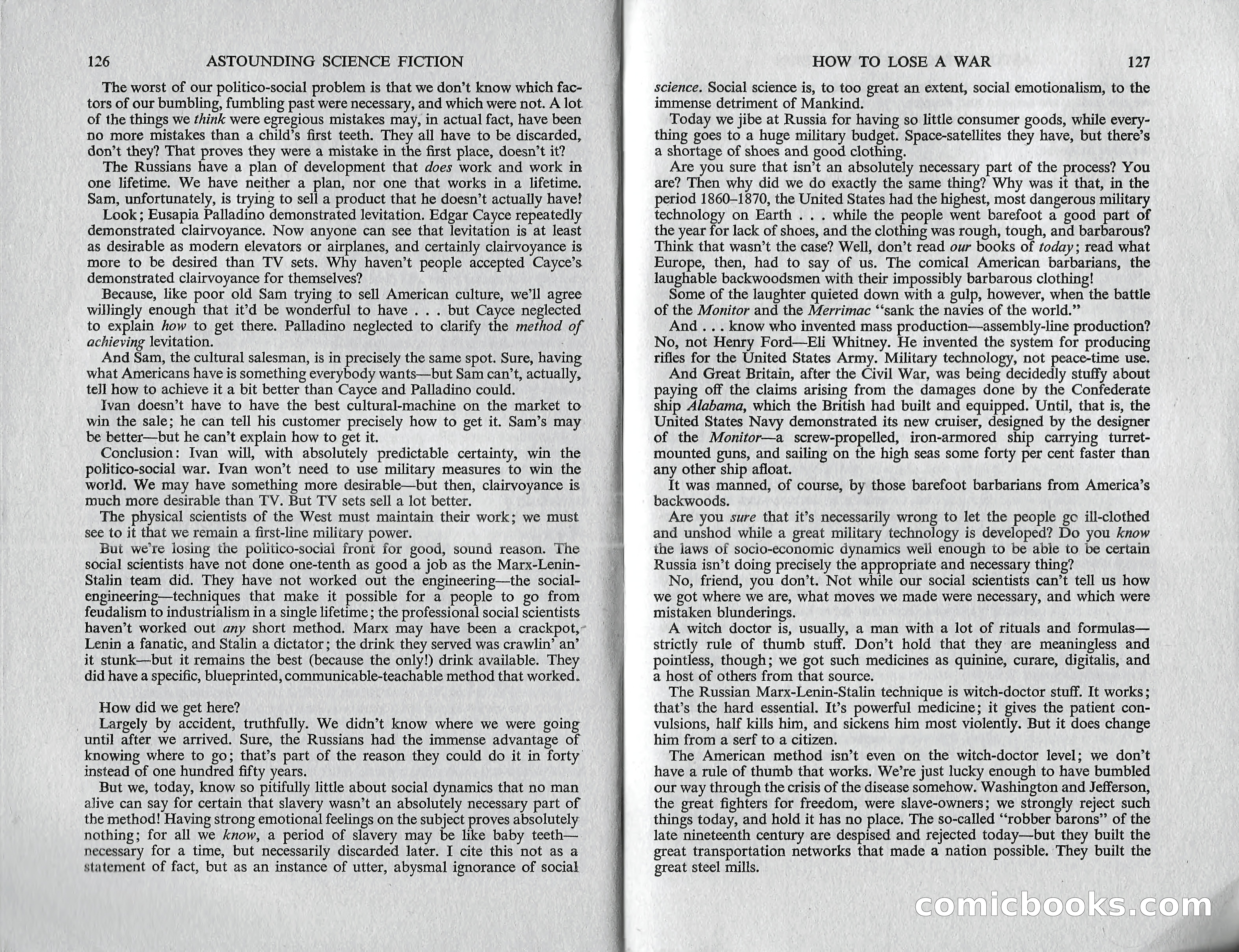 Astounding Science Fiction, February 1960 (British Edition) — page 65 of 67