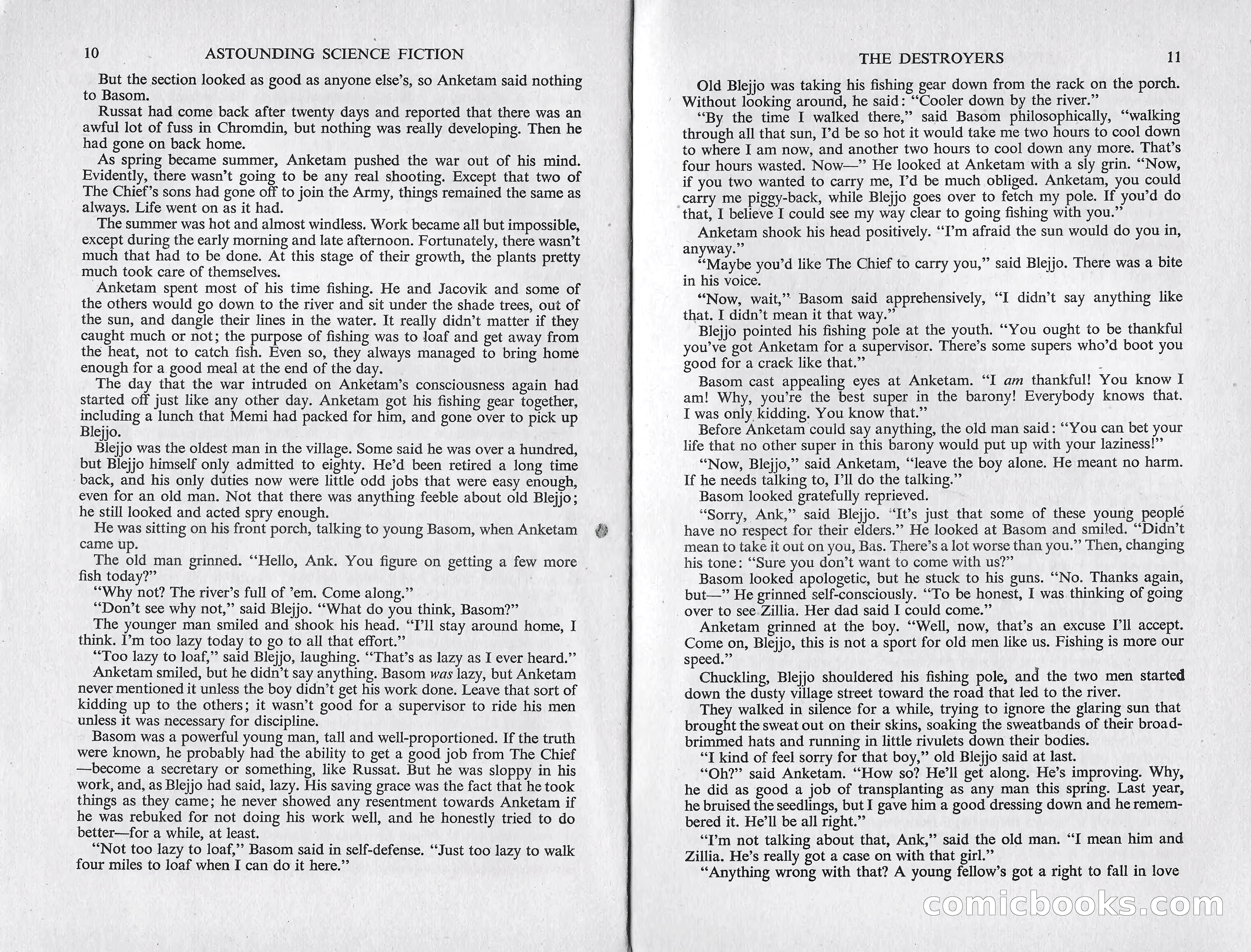 Astounding Science Fiction, March 1960 (British Edition) — page 7 of 67