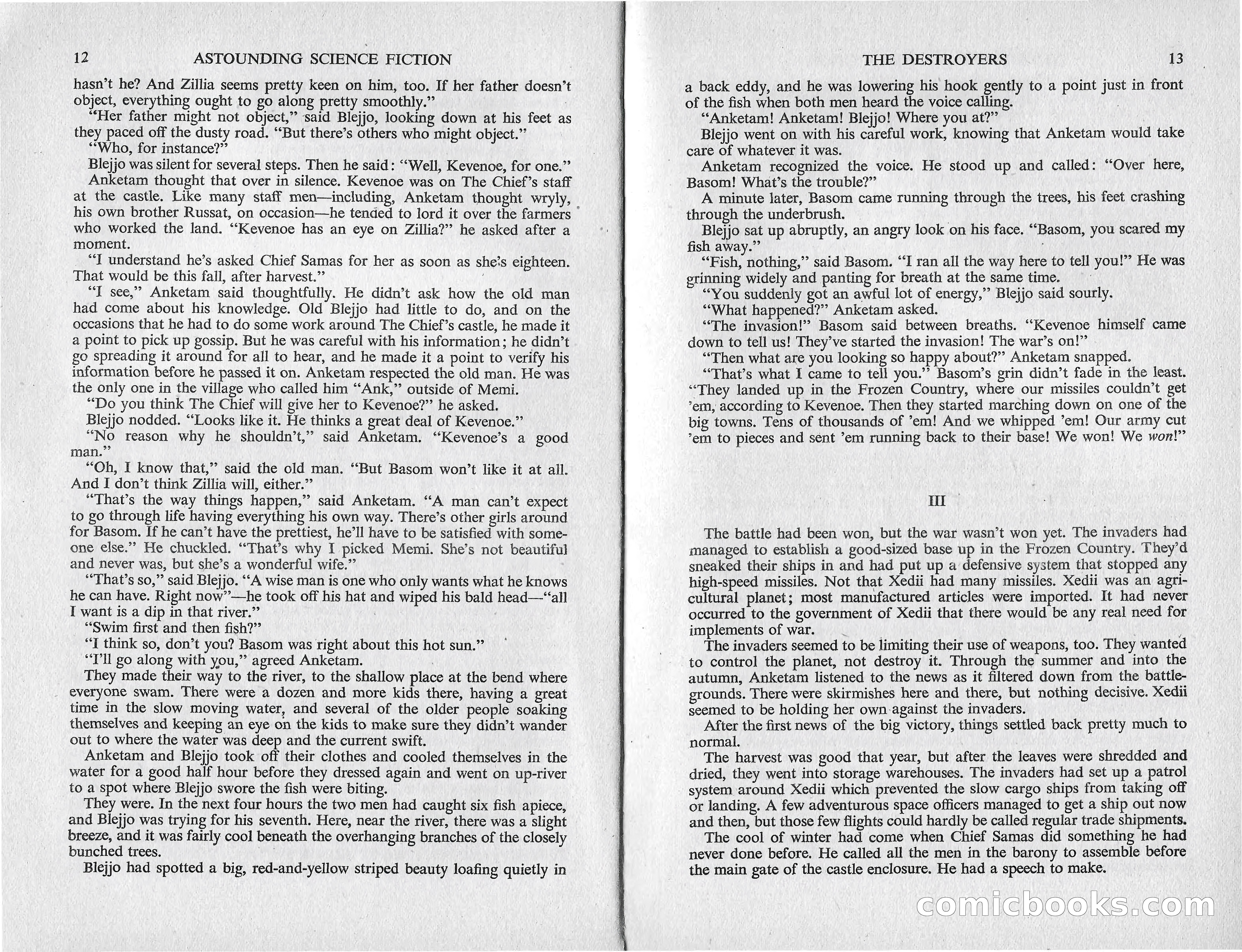 Astounding Science Fiction, March 1960 (British Edition) — page 8 of 67