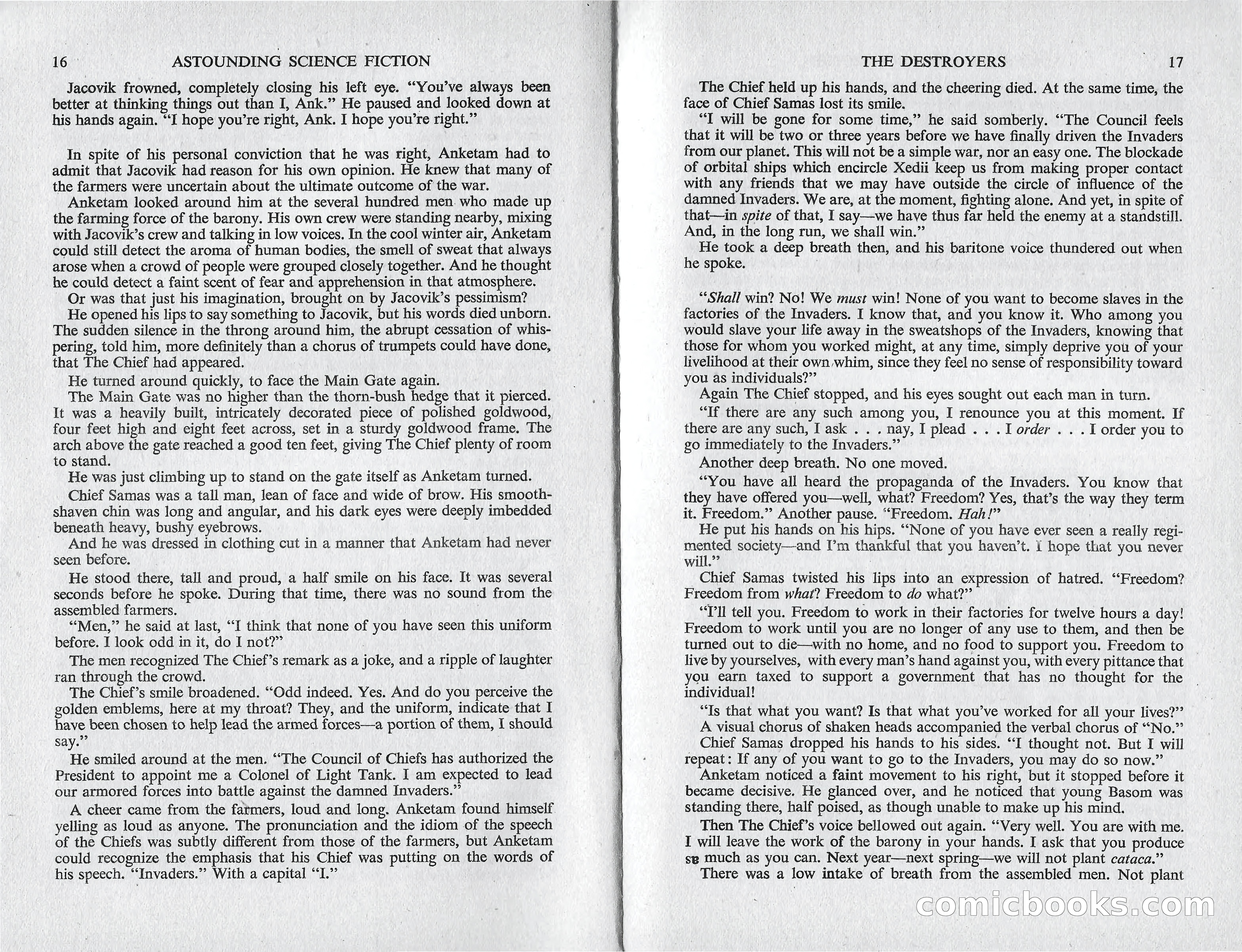 Astounding Science Fiction, March 1960 (British Edition) — page 10 of 67