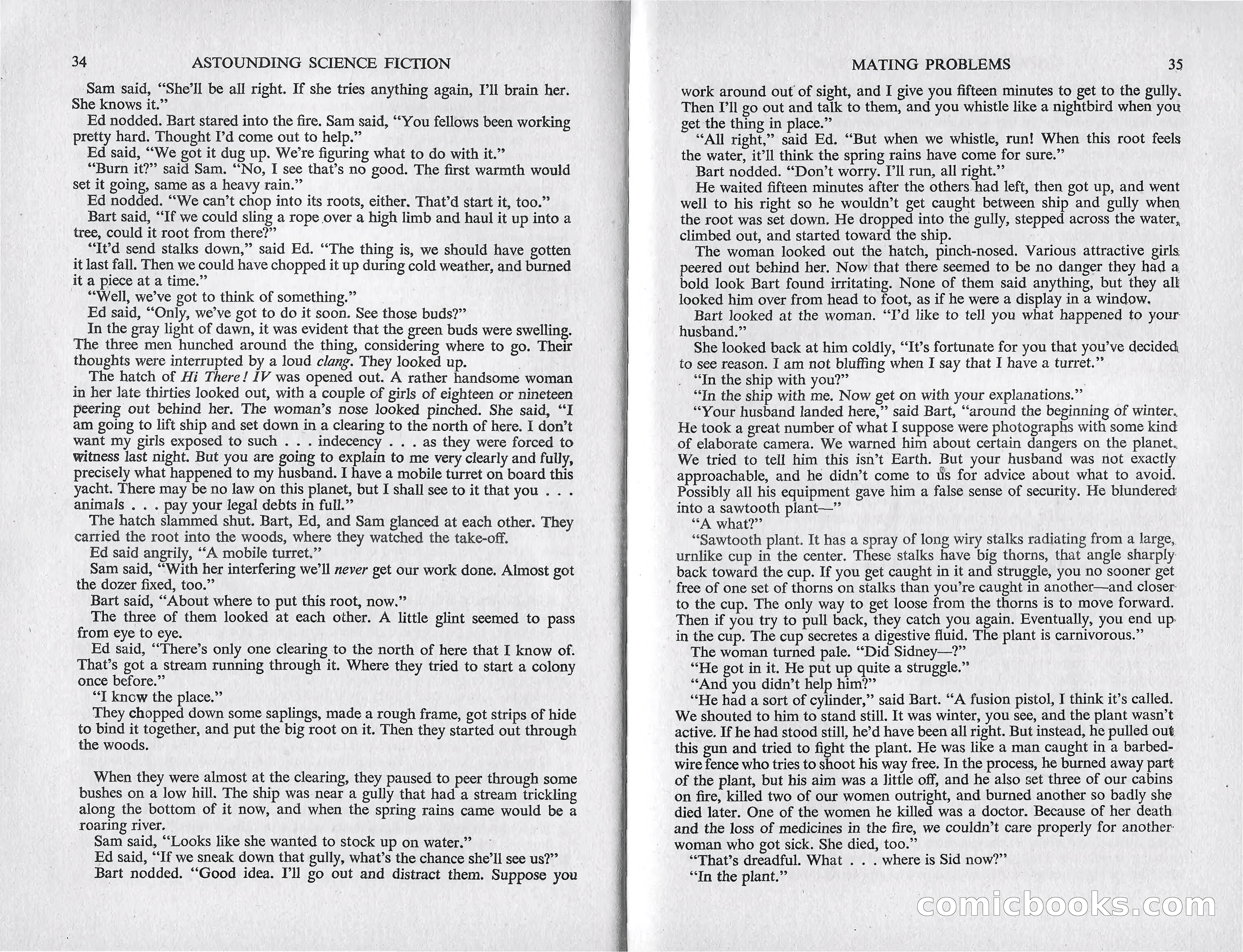 Astounding Science Fiction, March 1960 (British Edition) — page 19 of 67