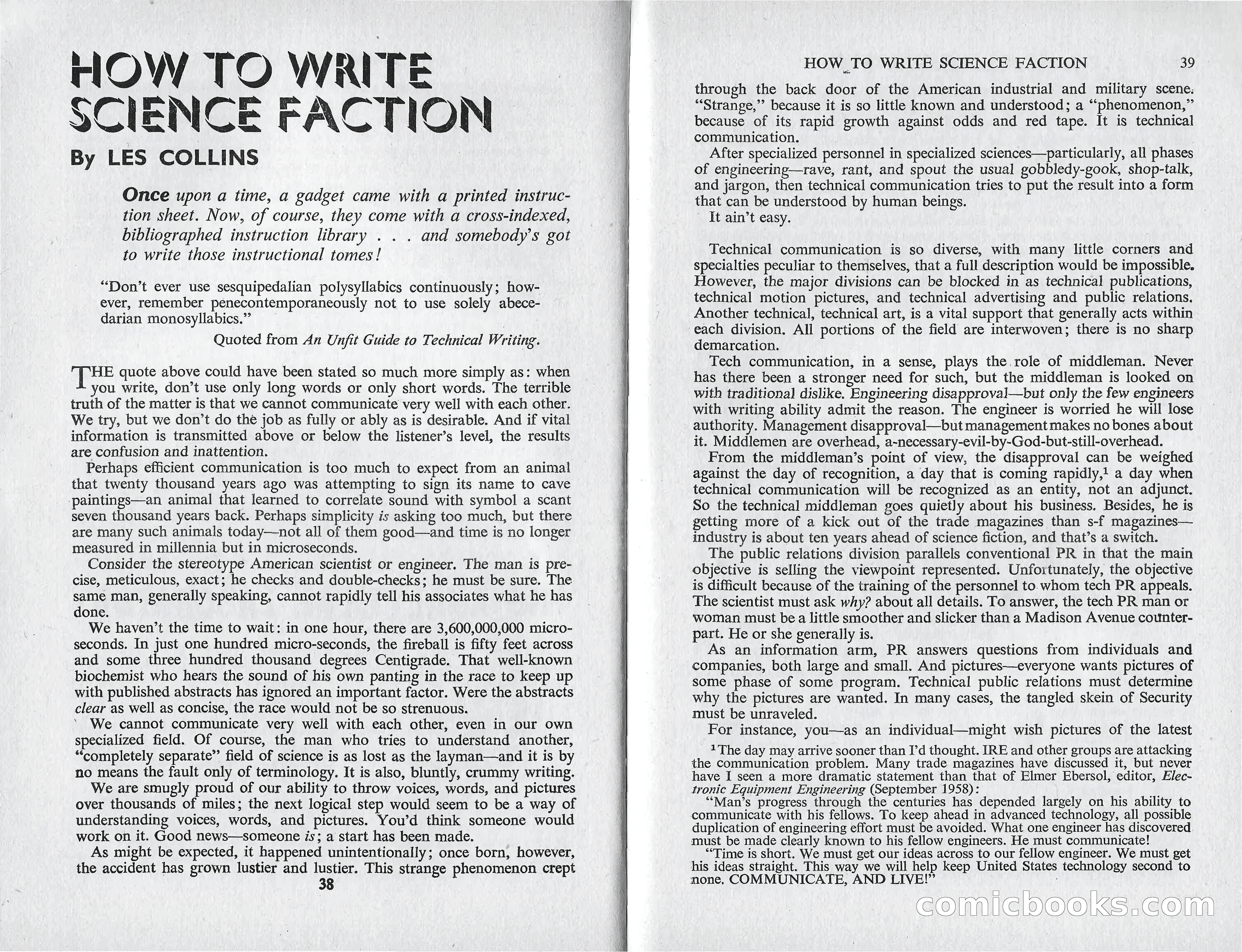 Astounding Science Fiction, March 1960 (British Edition) — page 21 of 67