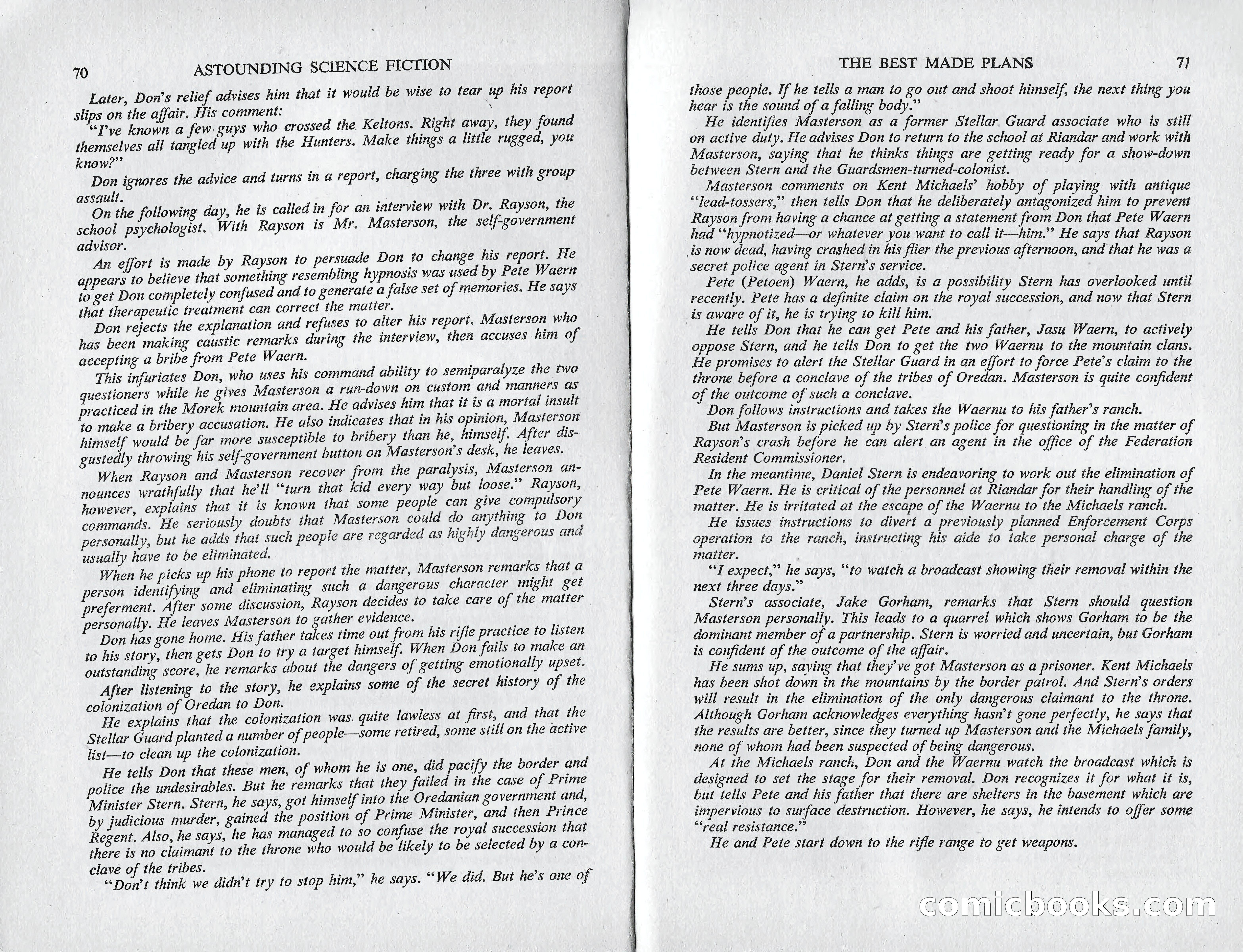 Astounding Science Fiction, March 1960 (British Edition) — page 37 of 67