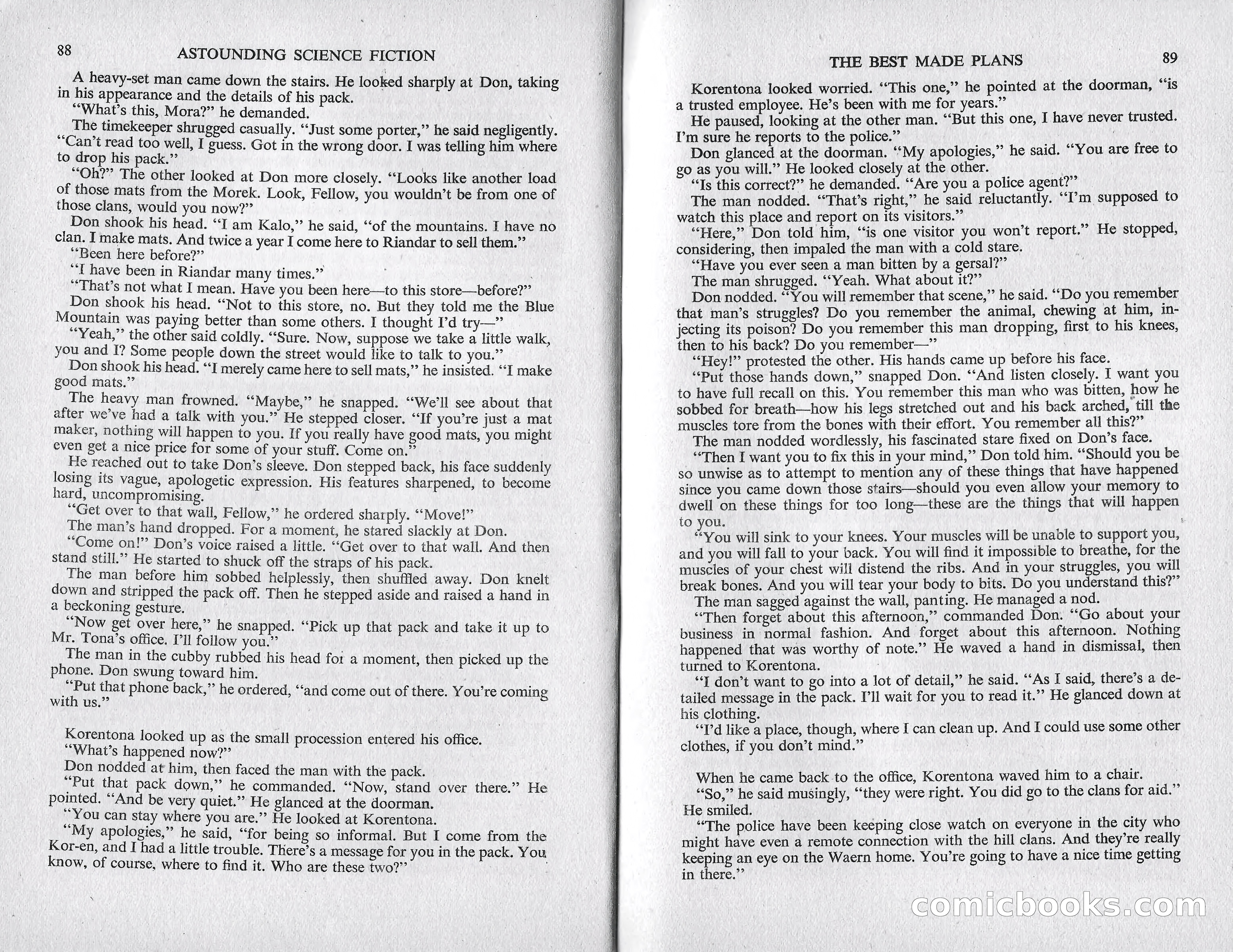Astounding Science Fiction, March 1960 (British Edition) — page 46 of 67