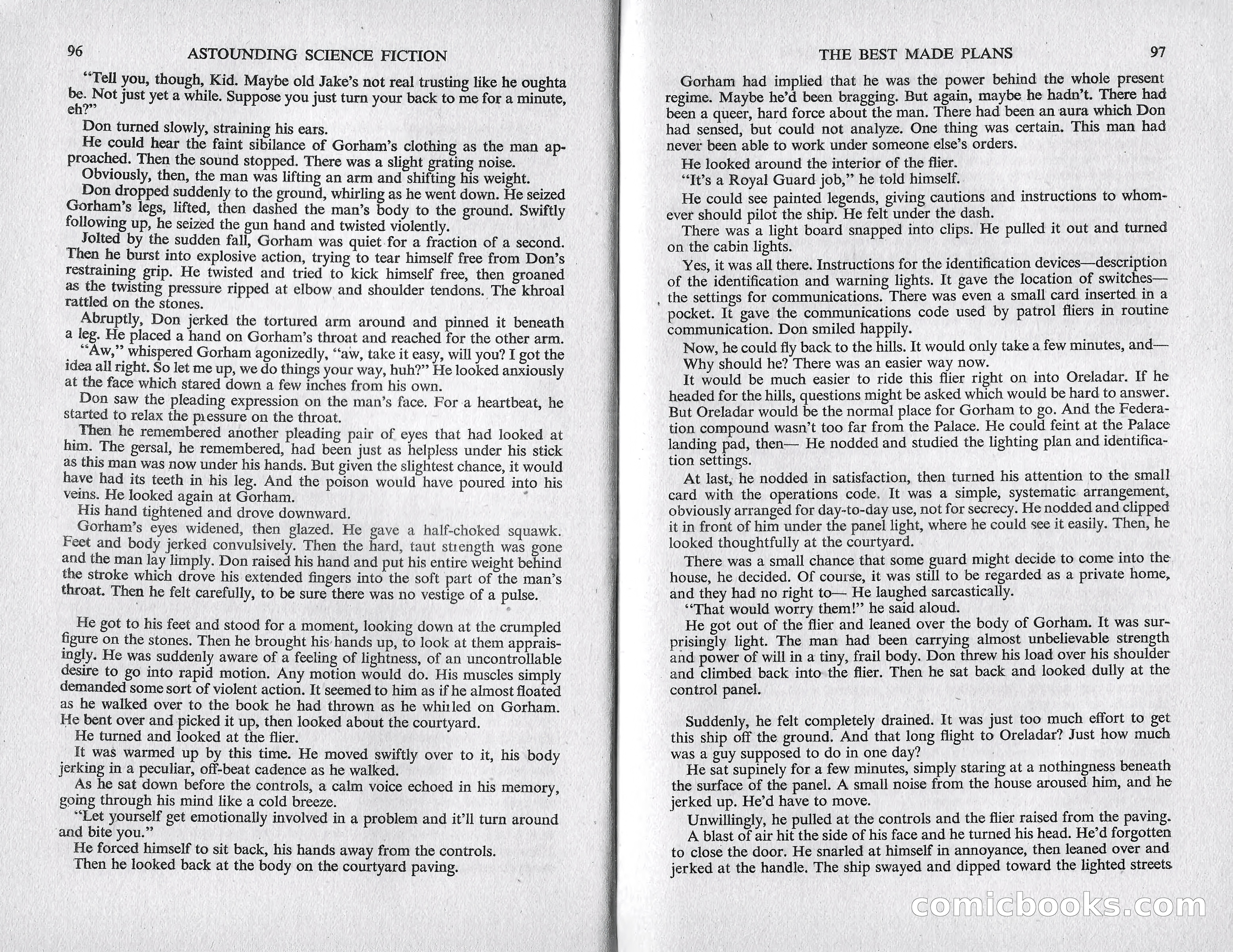 Astounding Science Fiction, March 1960 (British Edition) — page 50 of 67