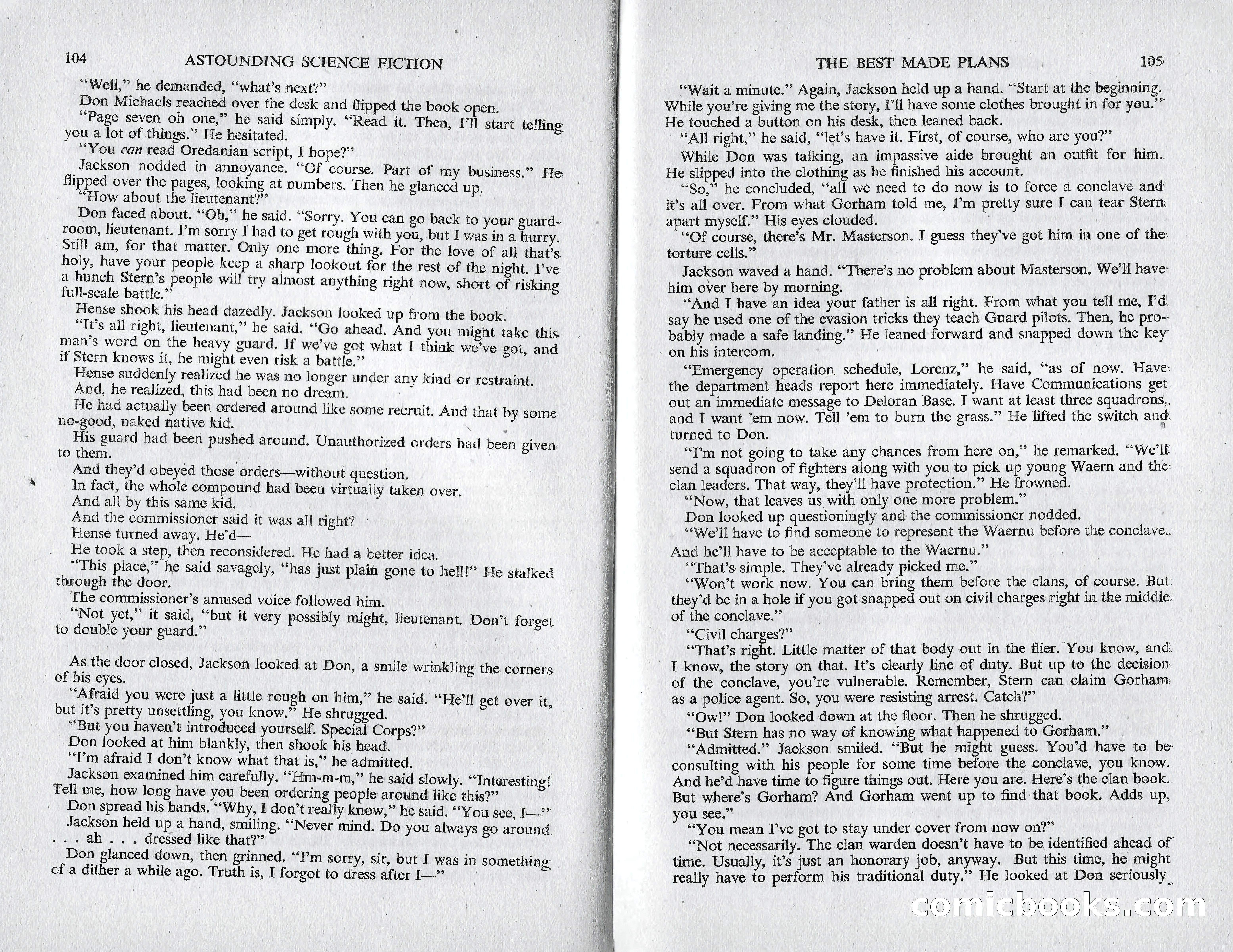 Astounding Science Fiction, March 1960 (British Edition) — page 54 of 67