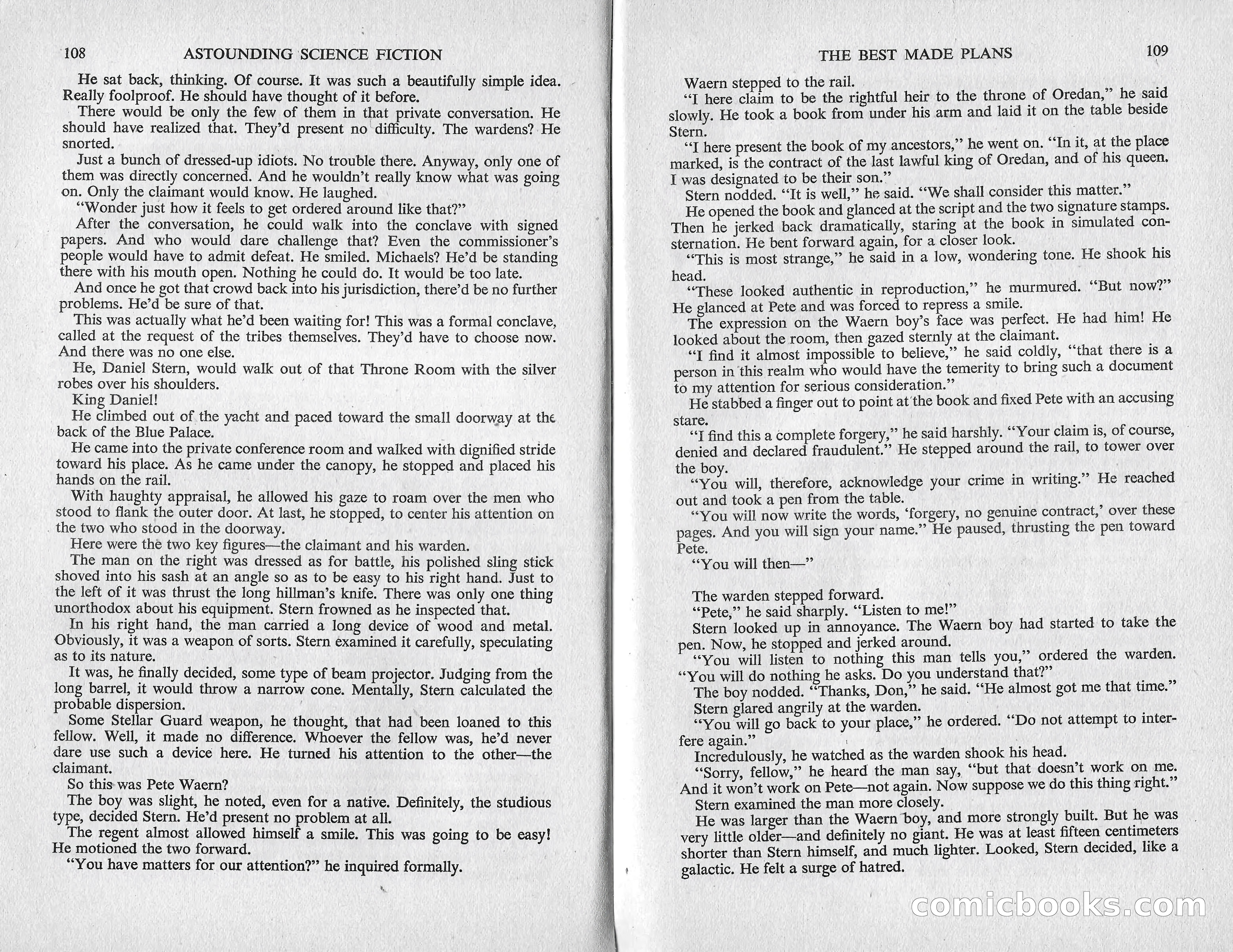 Astounding Science Fiction, March 1960 (British Edition) — page 56 of 67