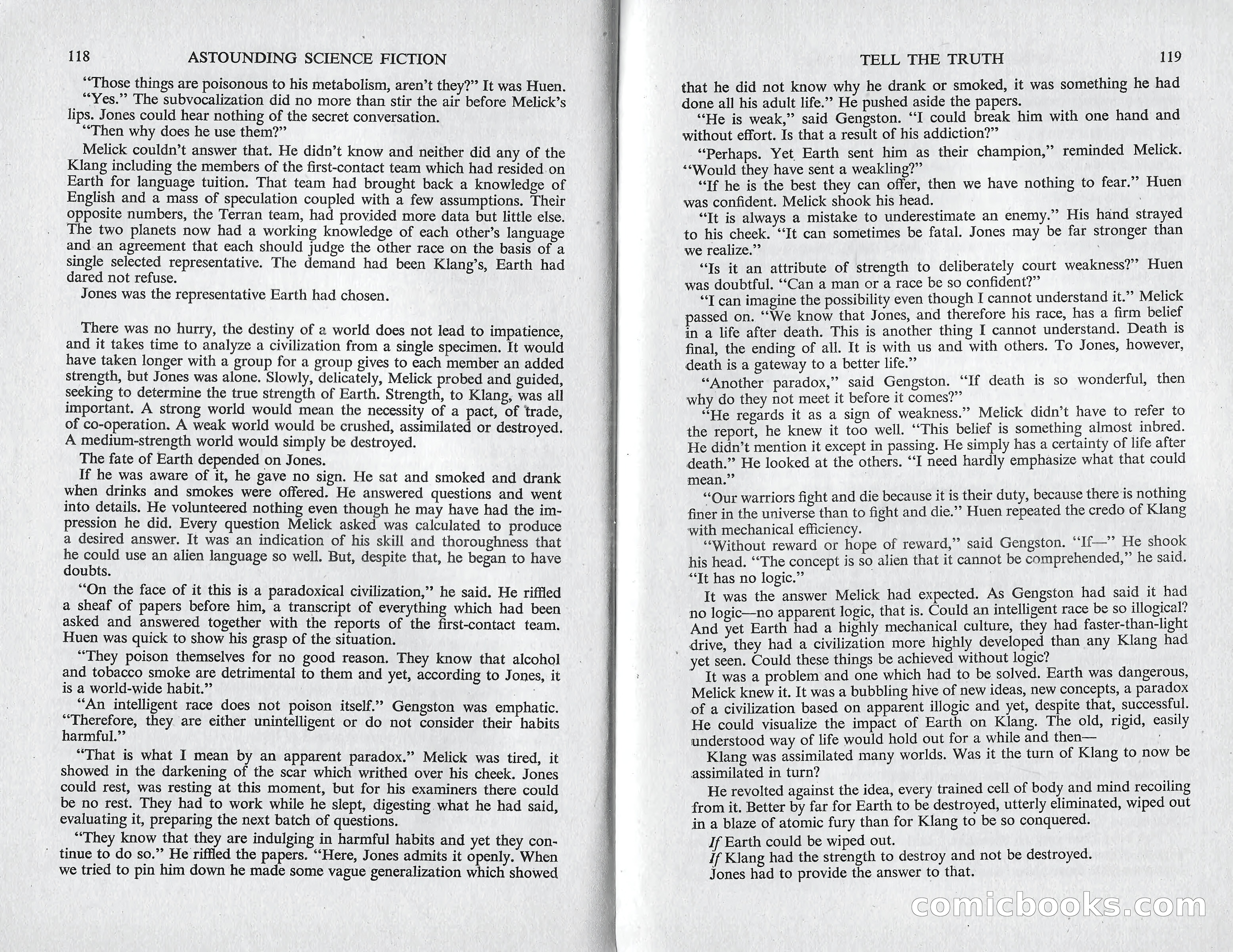 Astounding Science Fiction, March 1960 (British Edition) — page 61 of 67