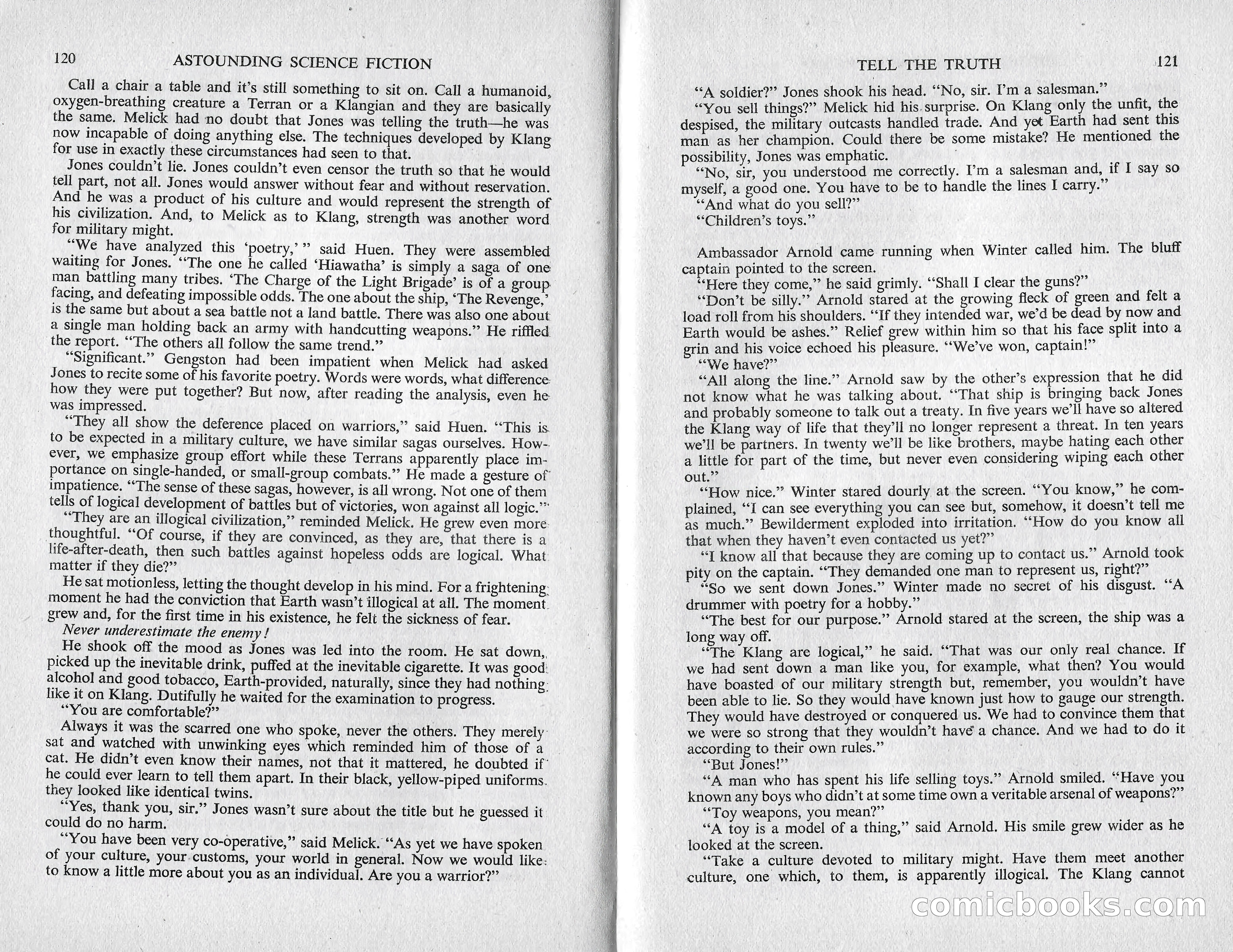 Astounding Science Fiction, March 1960 (British Edition) — page 62 of 67