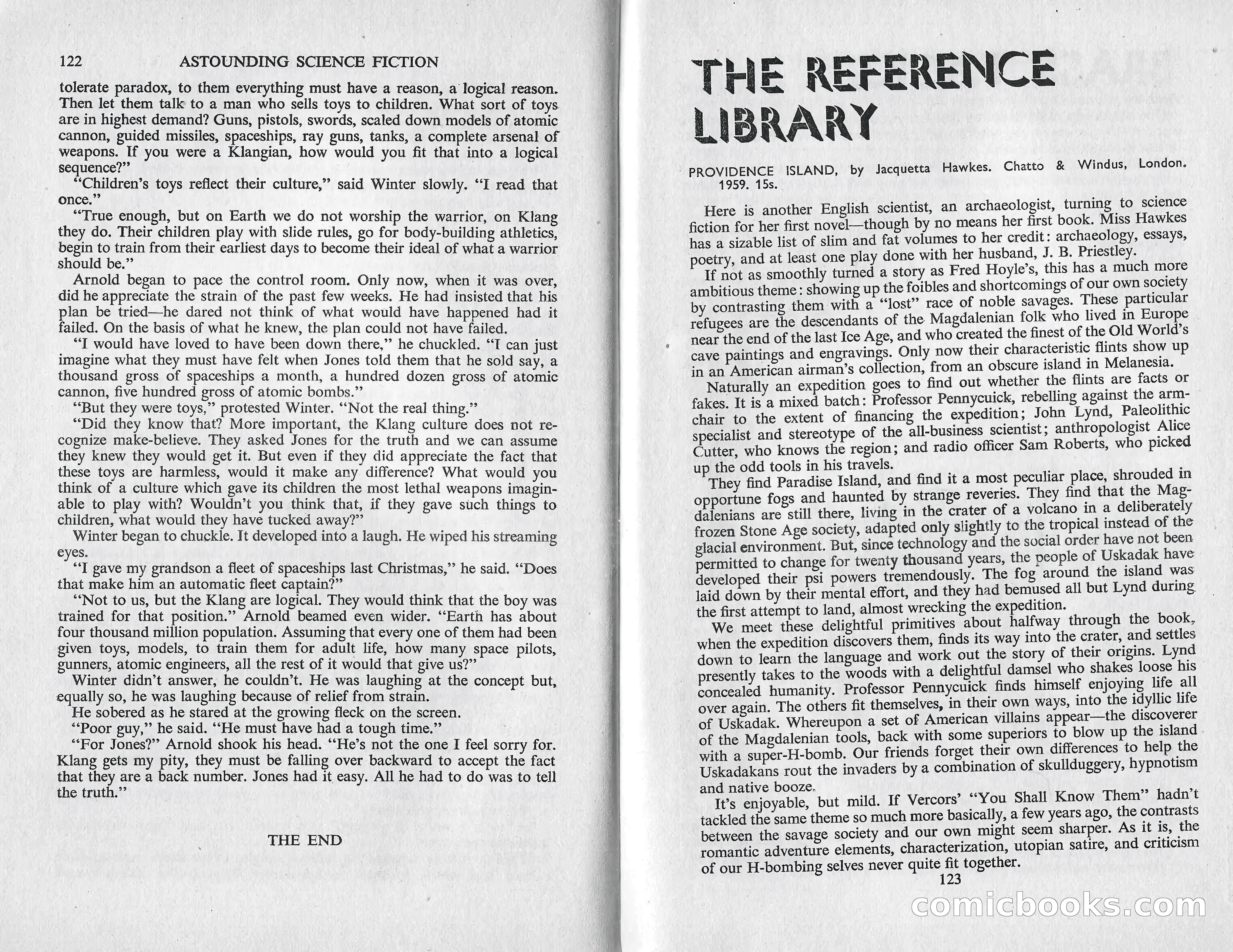 Astounding Science Fiction, March 1960 (British Edition) — page 63 of 67