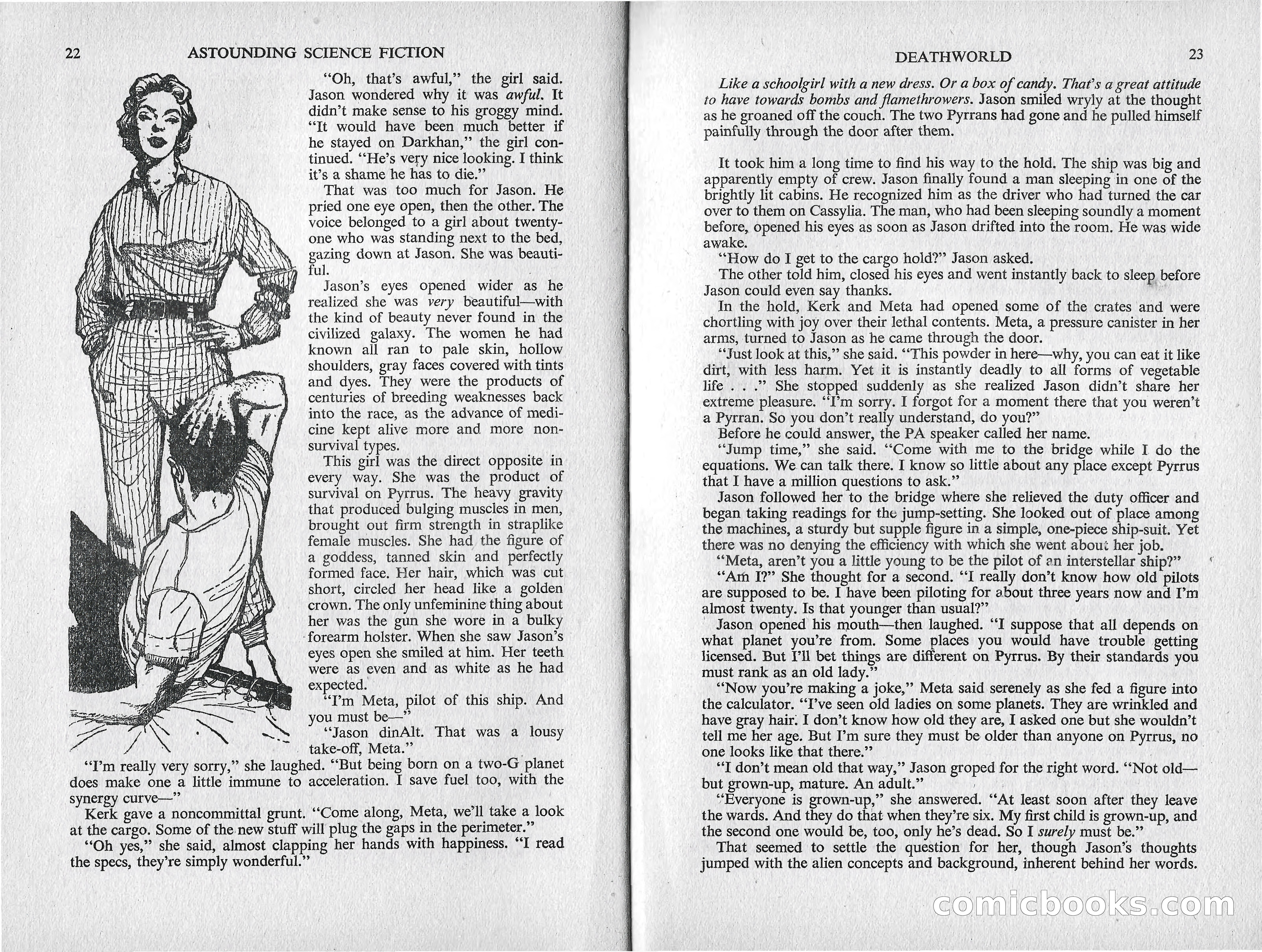 Astounding Science Fiction, April 1960 (British Edition) — page 13 of 67