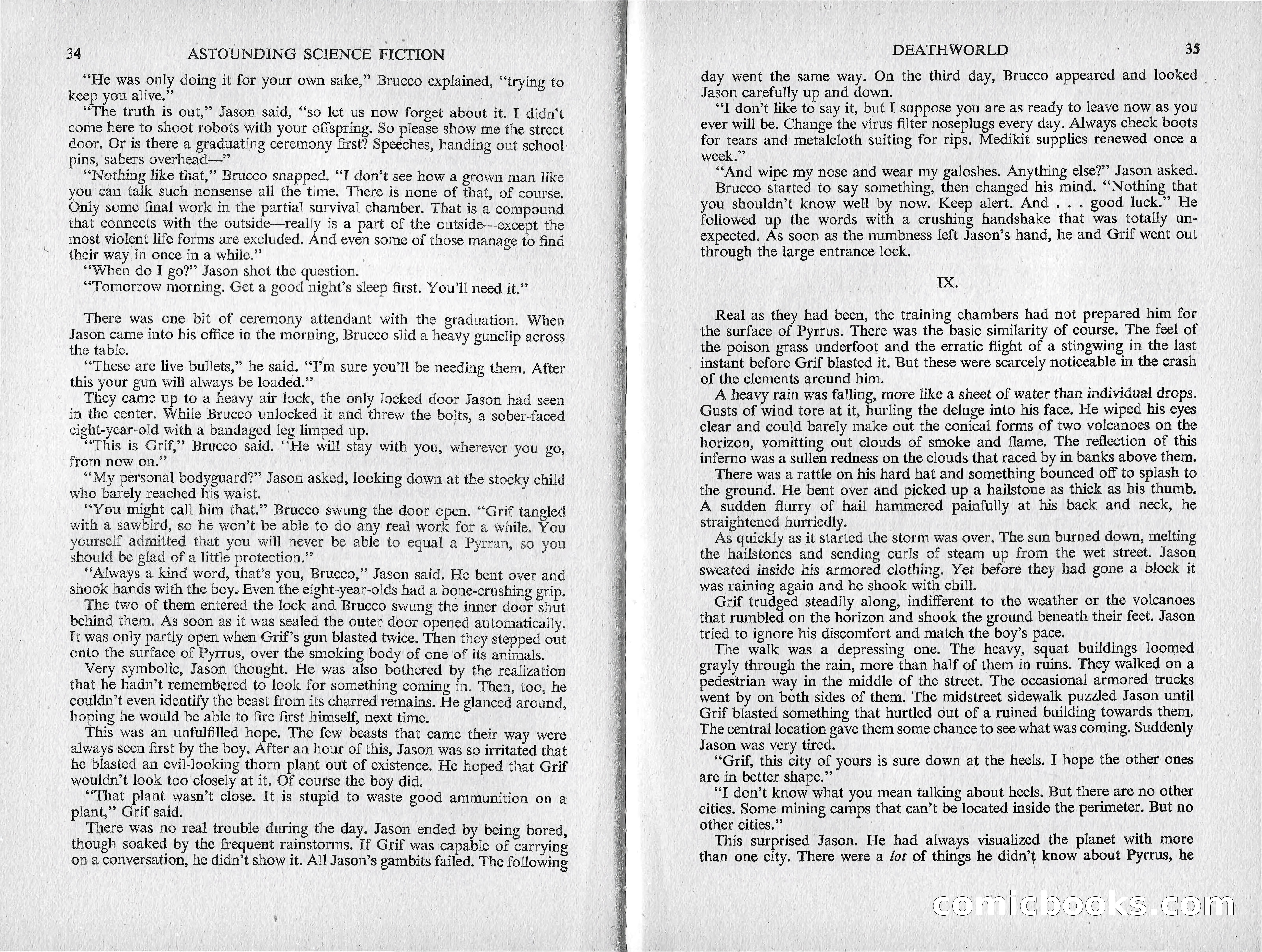 Astounding Science Fiction, April 1960 (British Edition) — page 19 of 67