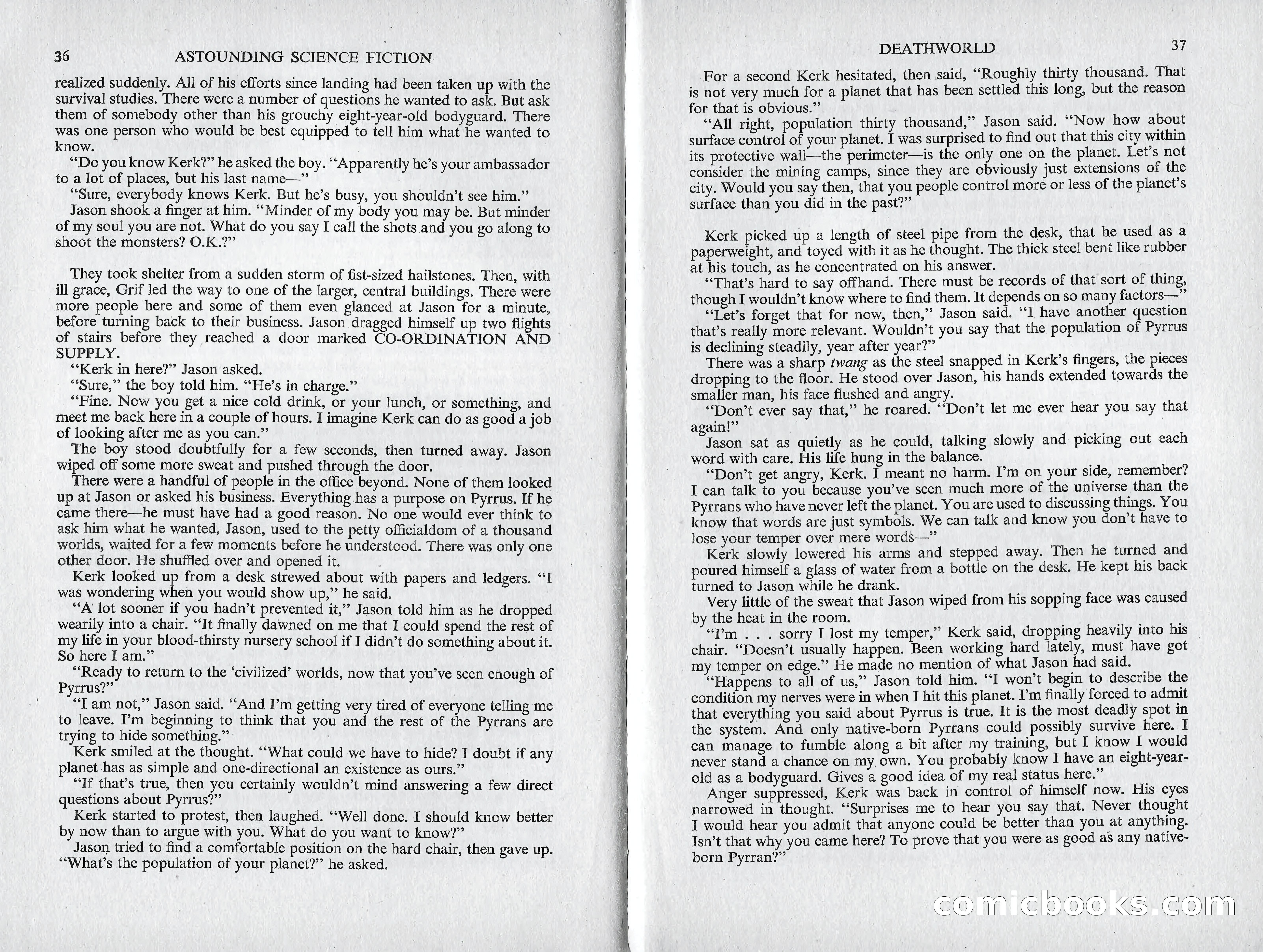 Astounding Science Fiction, April 1960 (British Edition) — page 20 of 67