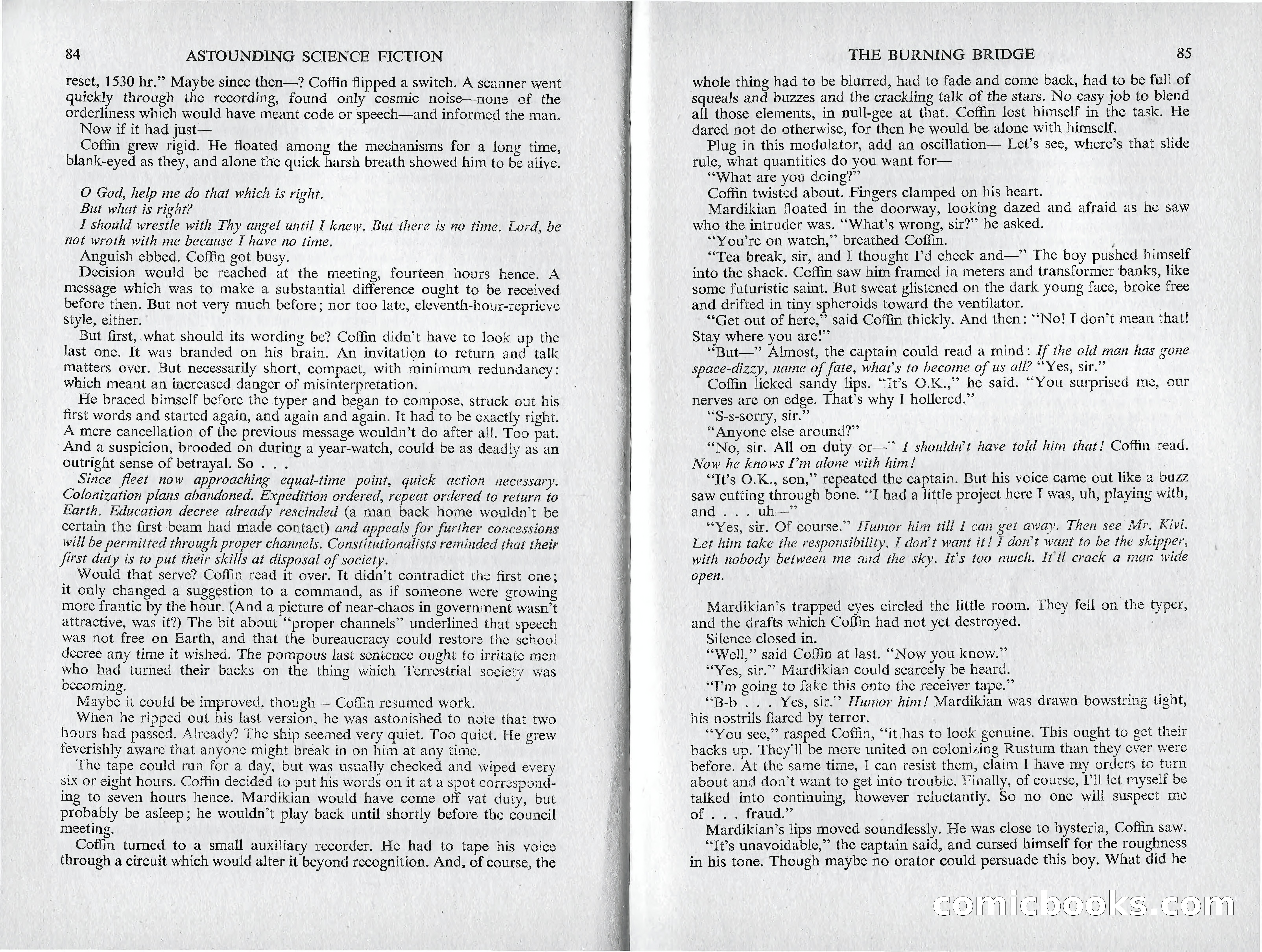 Astounding Science Fiction, April 1960 (British Edition) — page 44 of 67