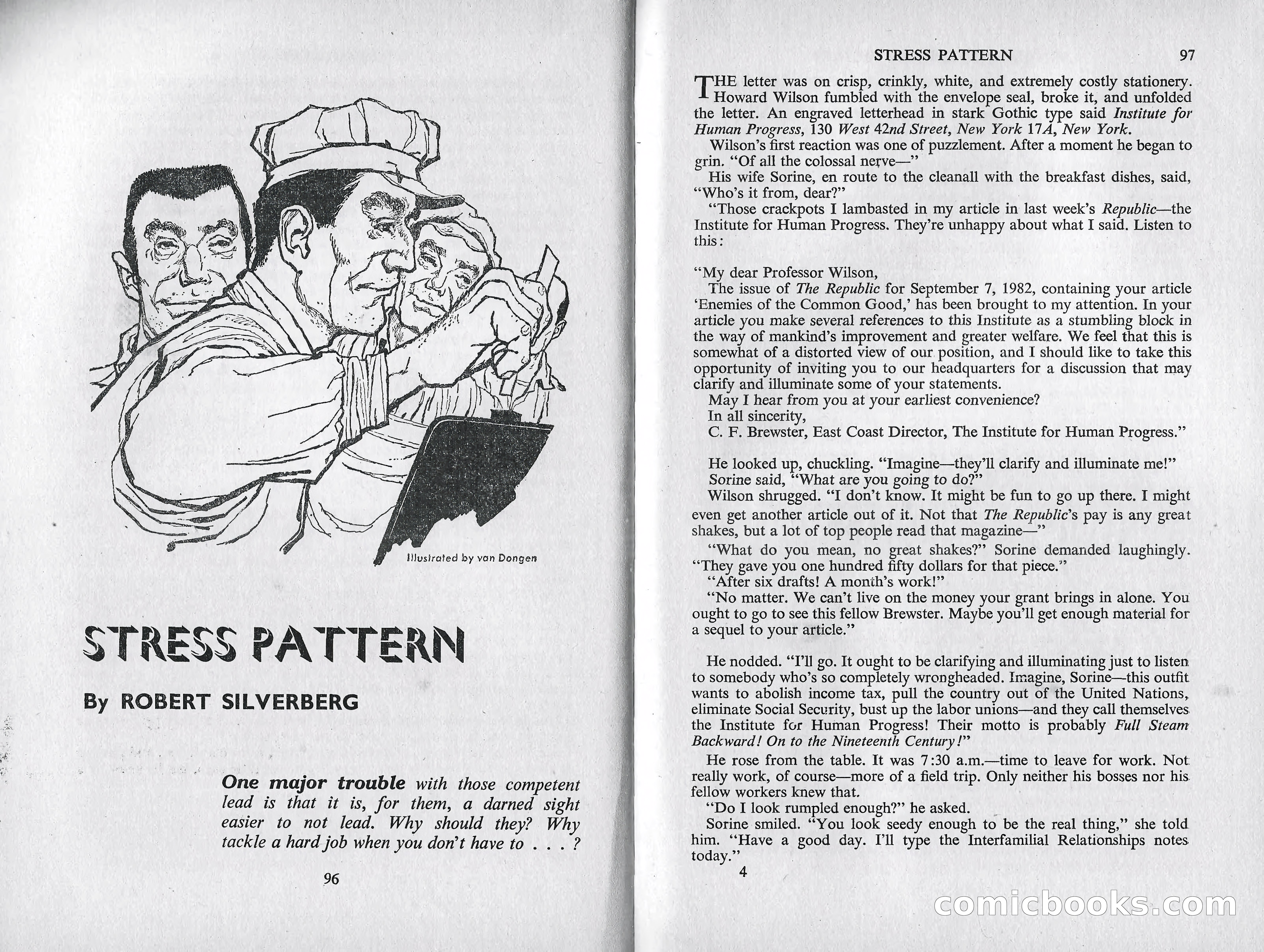 Astounding Science Fiction, April 1960 (British Edition) — page 50 of 67