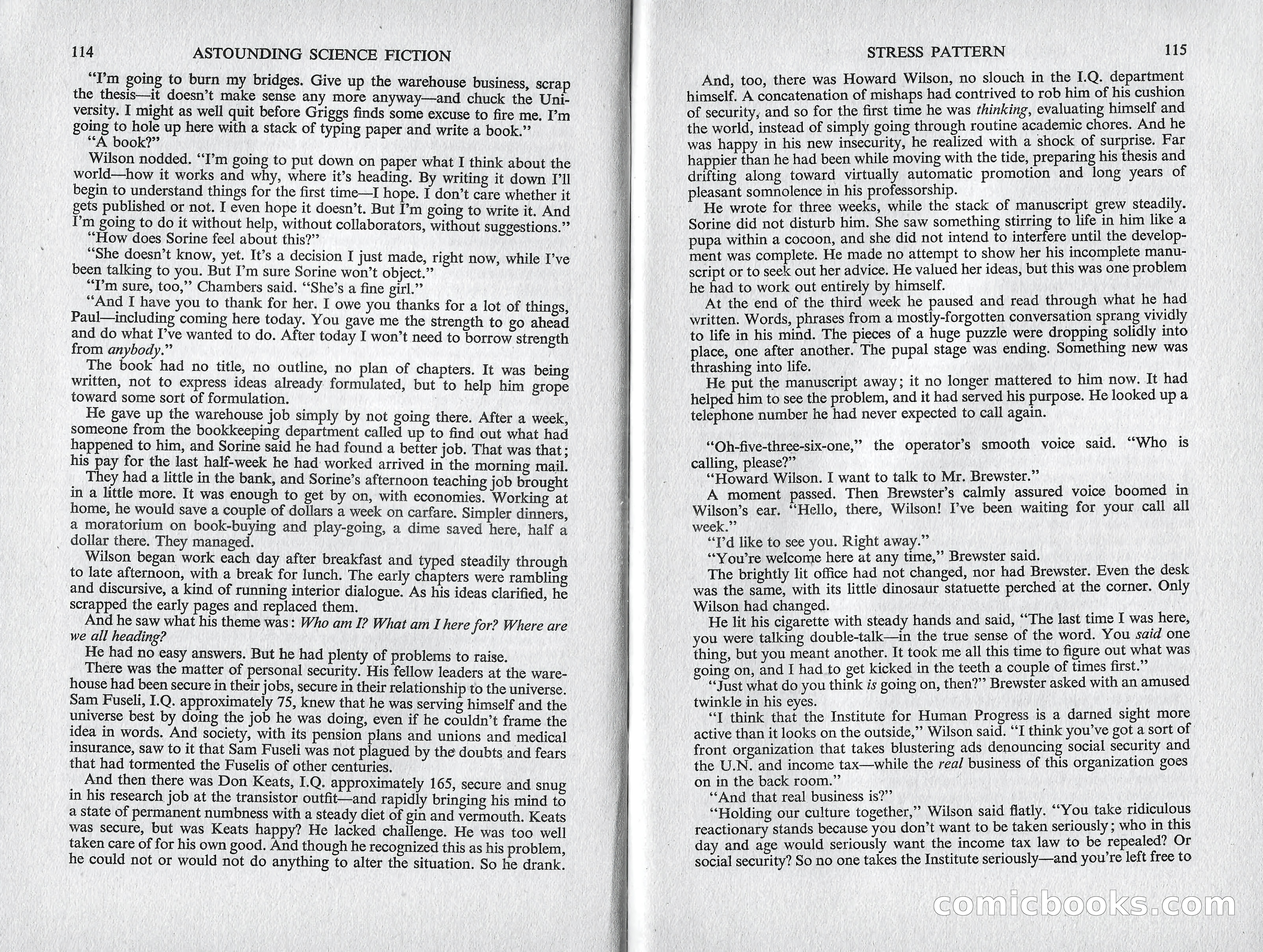 Astounding Science Fiction, April 1960 (British Edition) — page 59 of 67