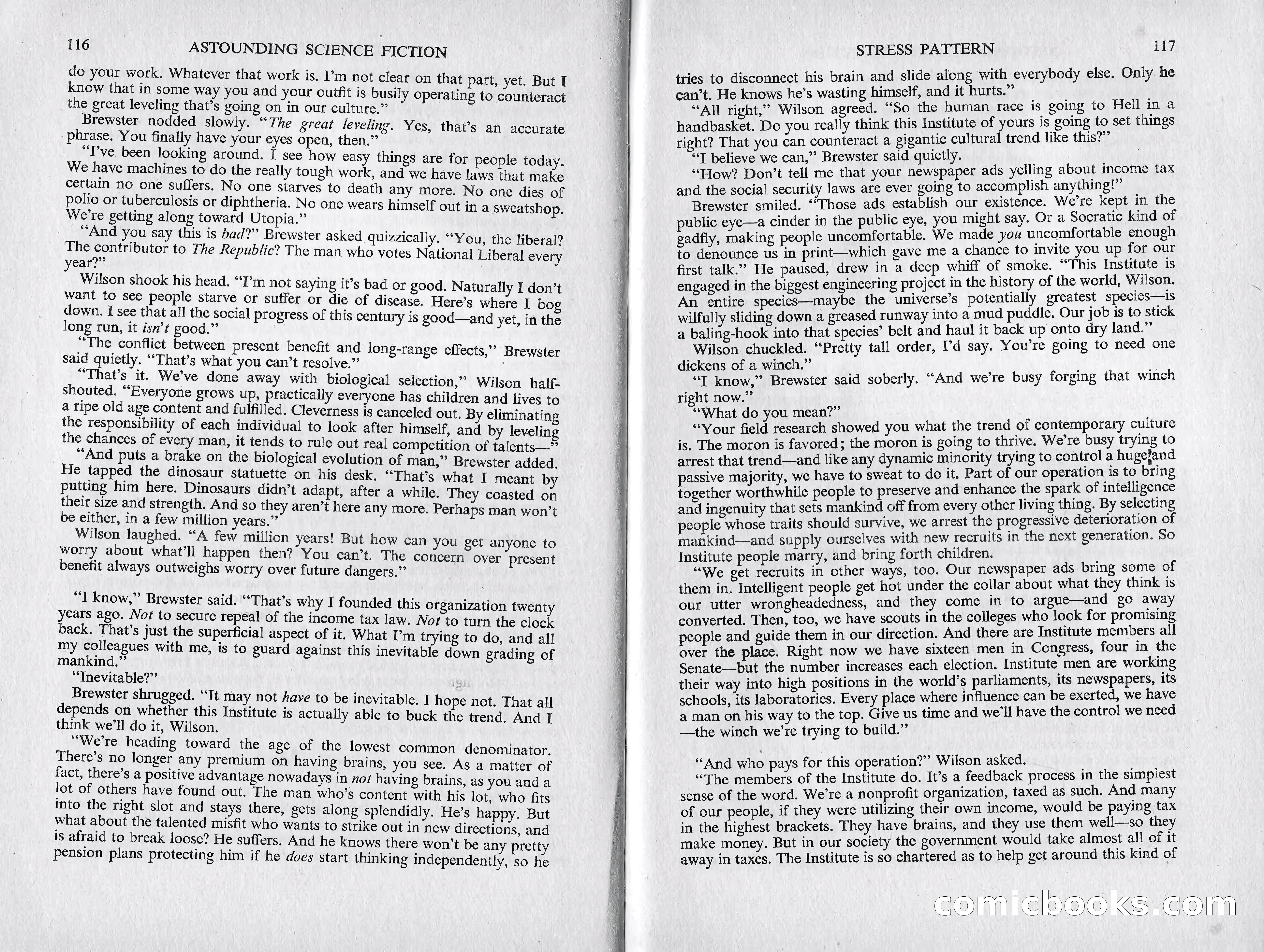 Astounding Science Fiction, April 1960 (British Edition) — page 60 of 67