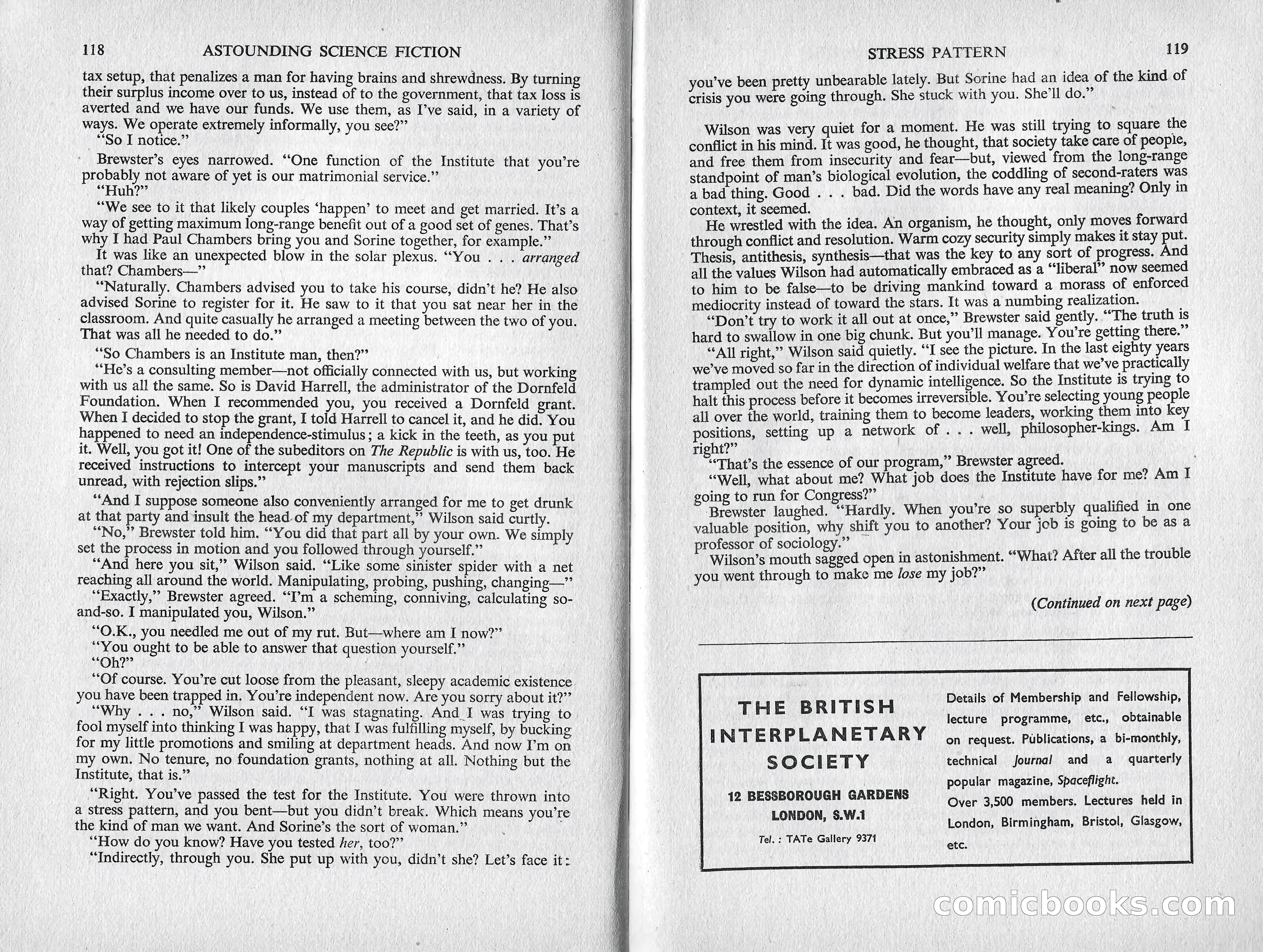 Astounding Science Fiction, April 1960 (British Edition) — page 61 of 67