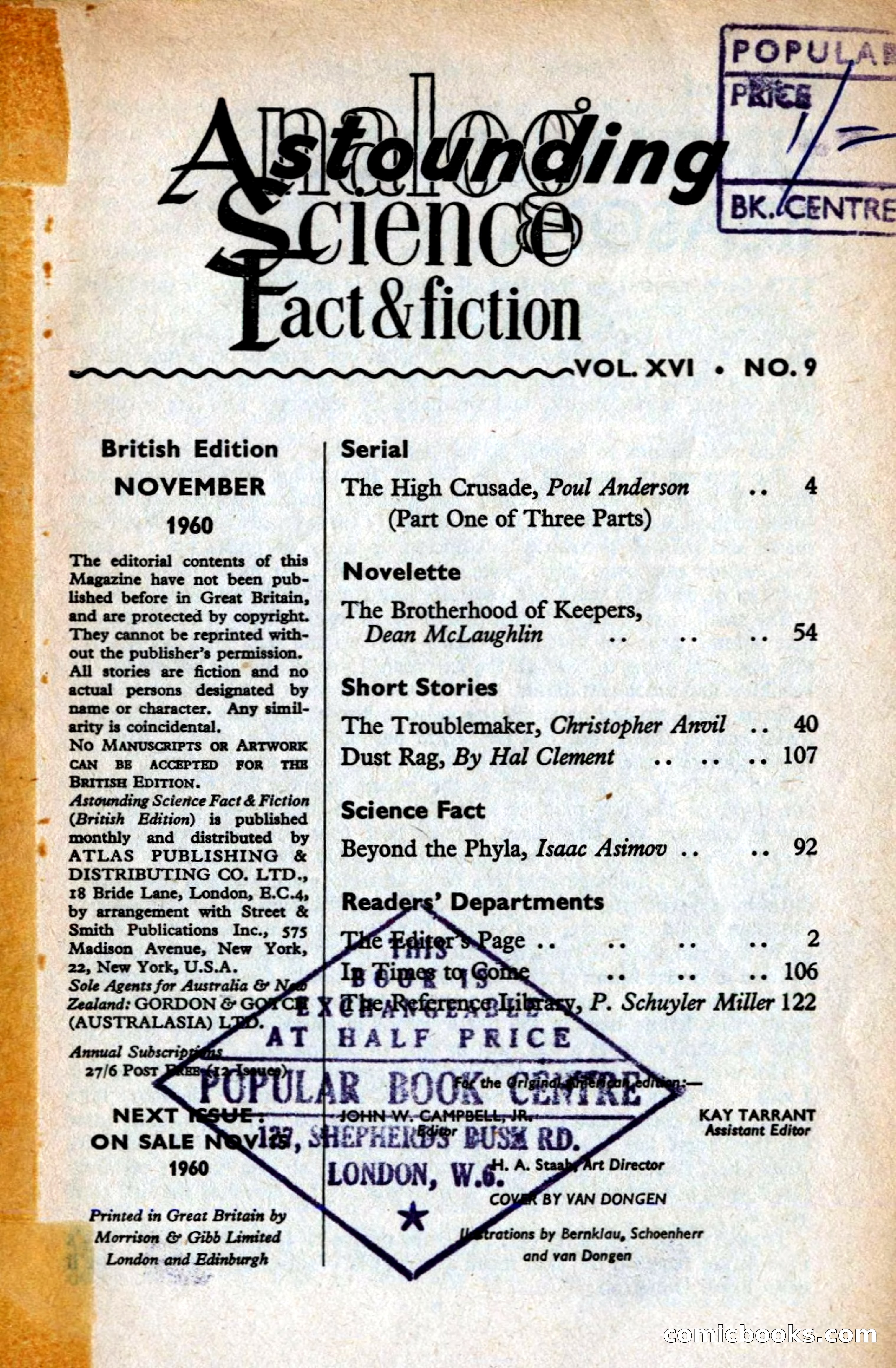 Astounding British Edition, Vol. 16, No. 9 — page 3 of 132