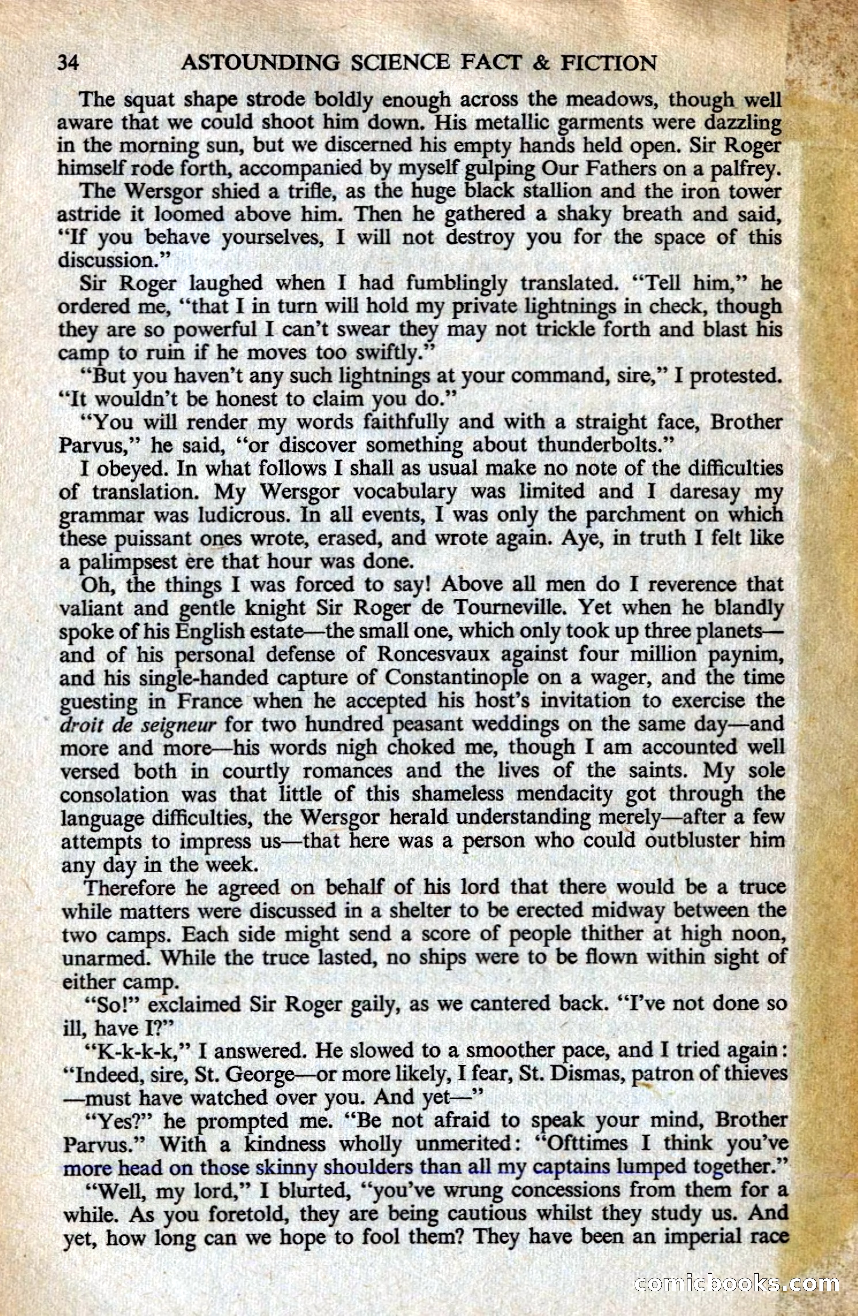 Astounding British Edition, Vol. 16, No. 9 — page 36 of 132