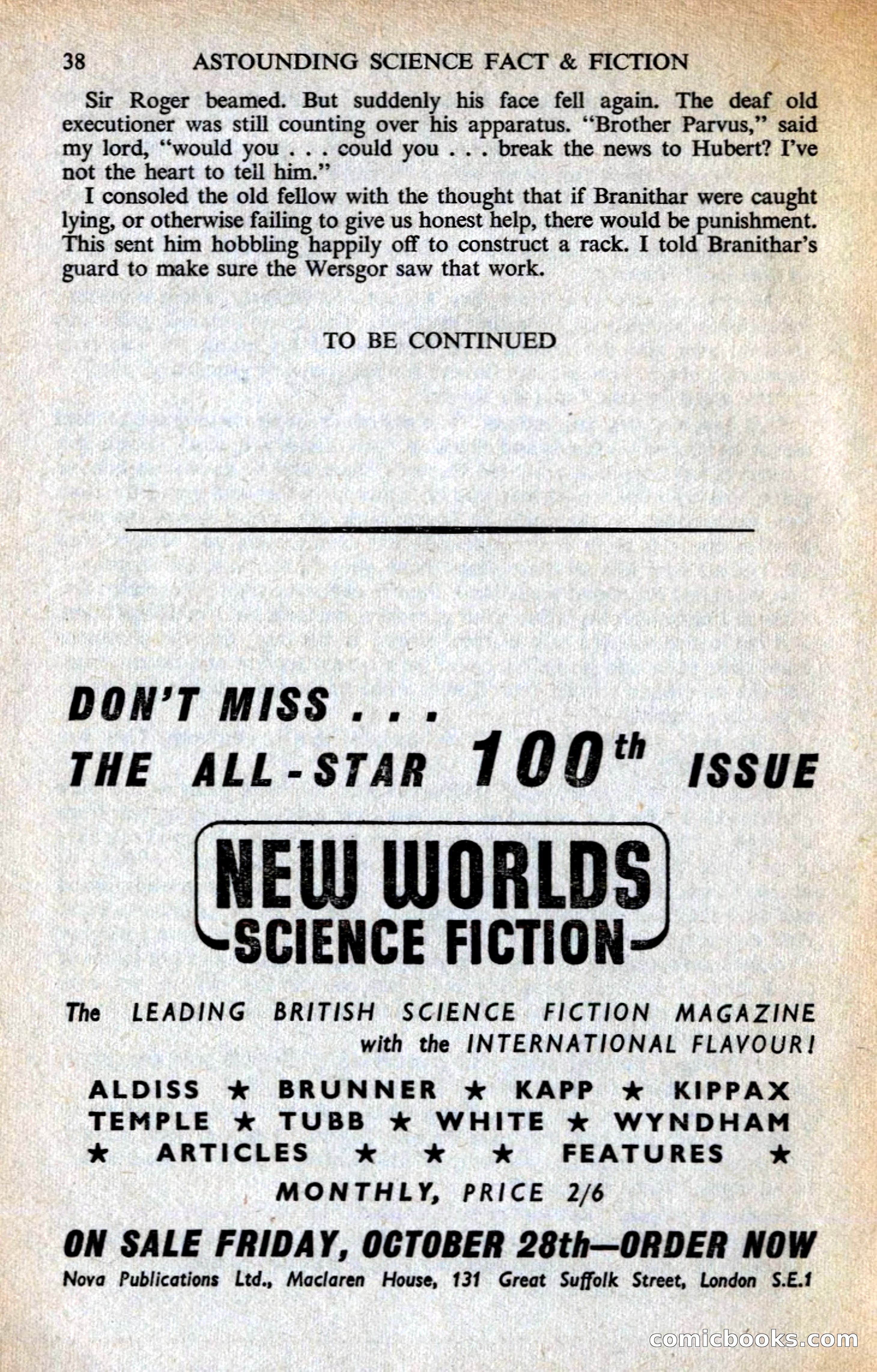 Astounding British Edition, Vol. 16, No. 9 — page 40 of 132