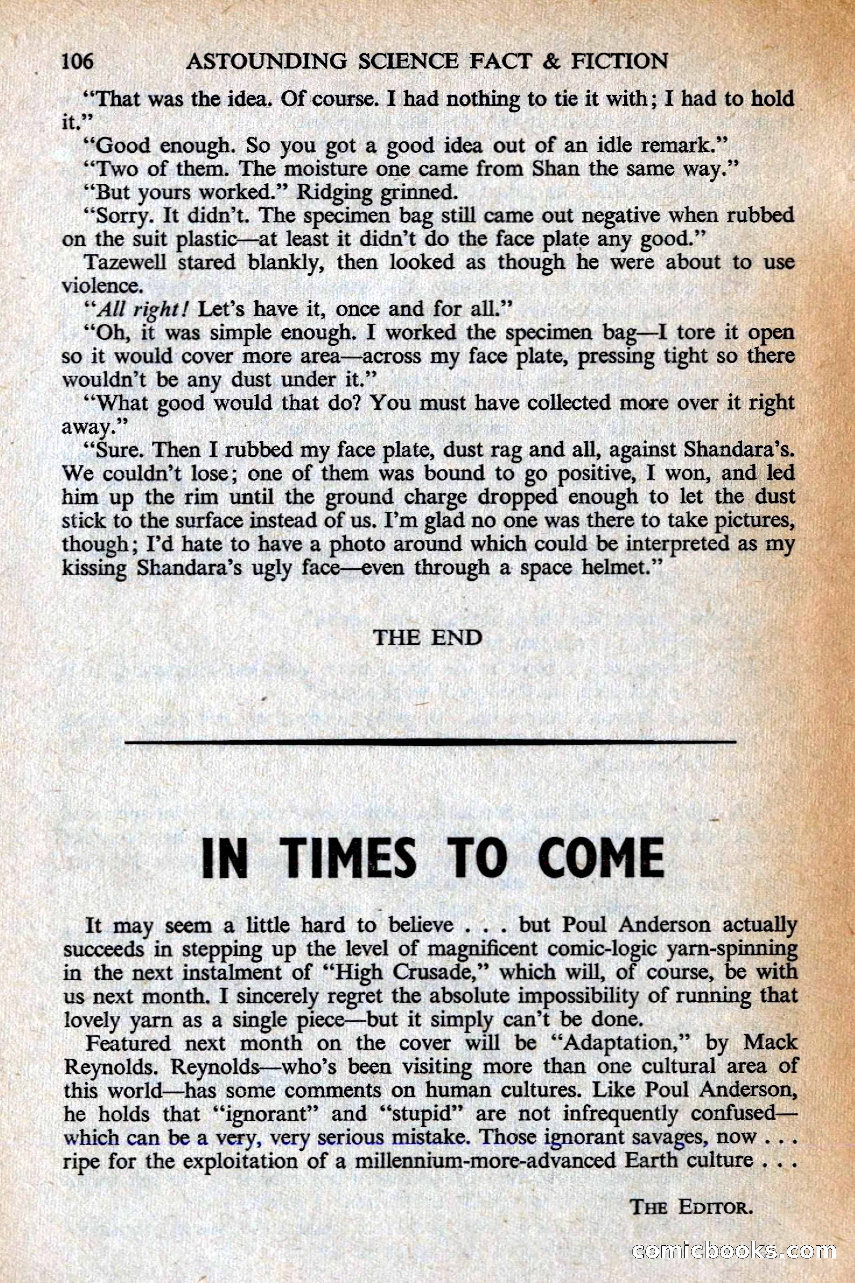 Astounding British Edition, Vol. 16, No. 9 — page 108 of 132