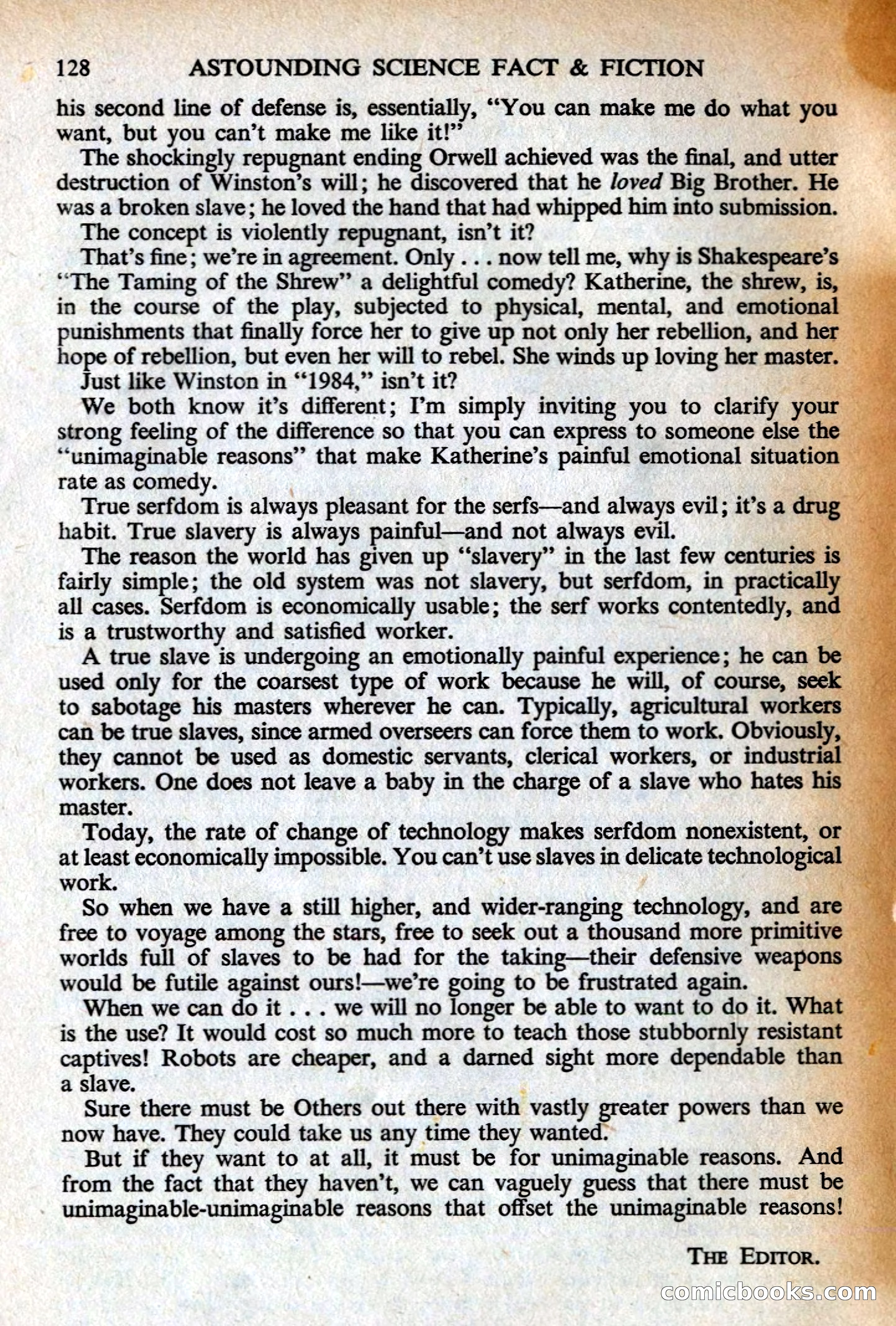 Astounding British Edition, Vol. 16, No. 9 — page 132 of 132