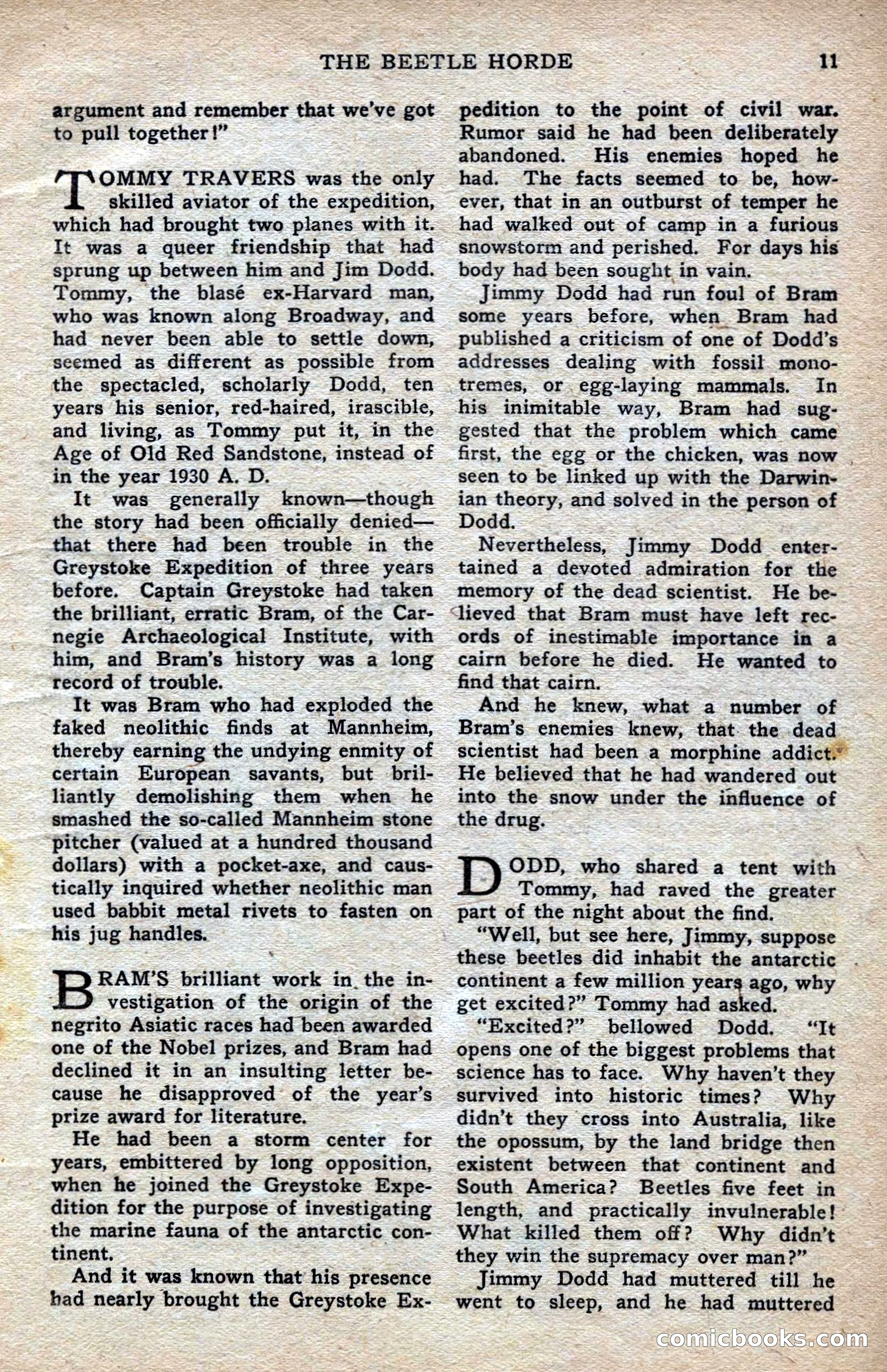 Astounding Stories of Super Science — page 13 of 148