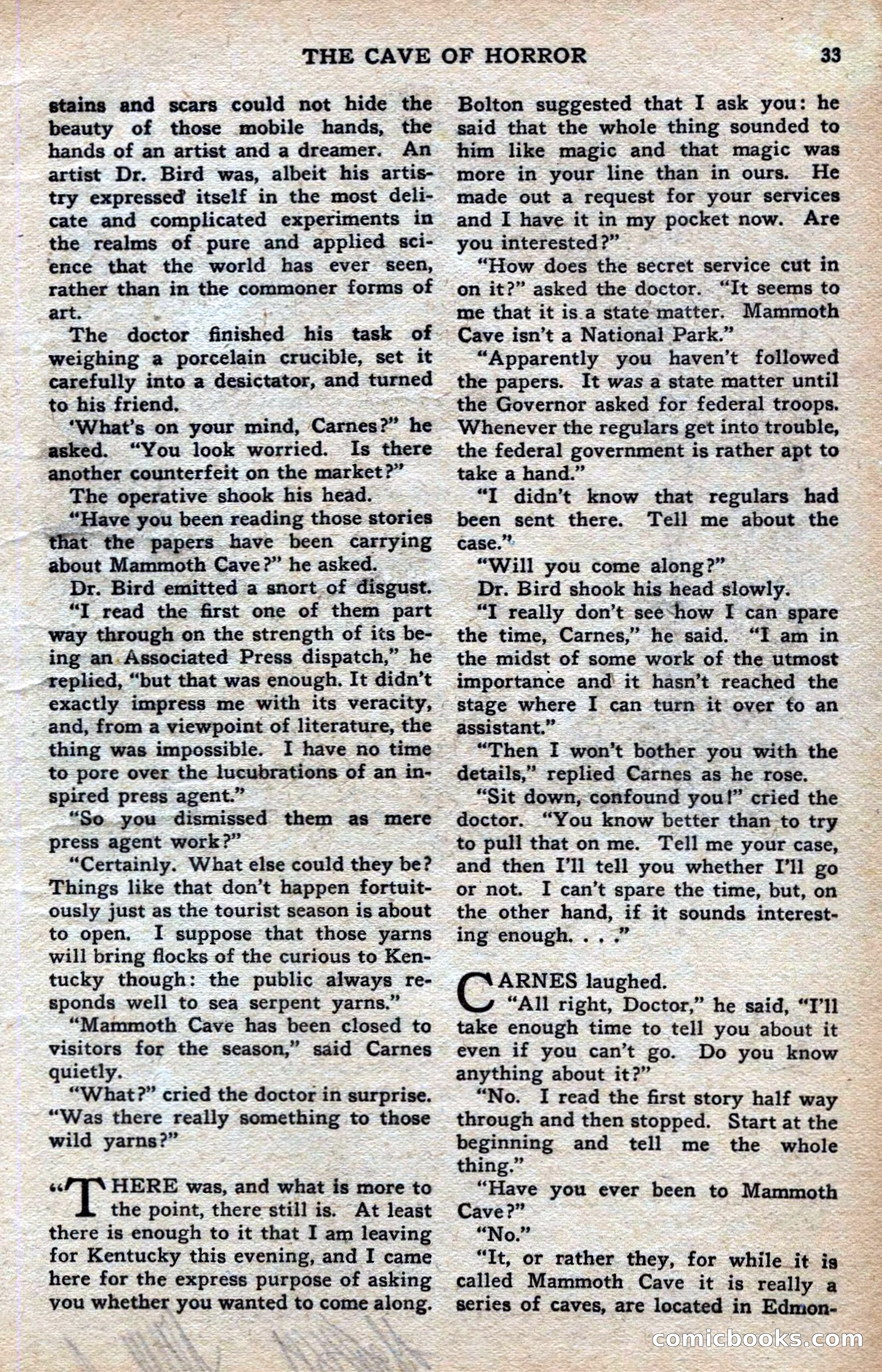 Astounding Stories of Super Science — page 35 of 148